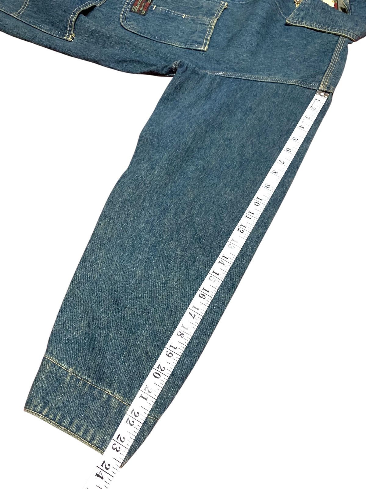 If Six Was Nine Vintage Bayleaf Denim Worker Button Jacket Size US M / EU 48-50 / 2 - 14 Thumbnail