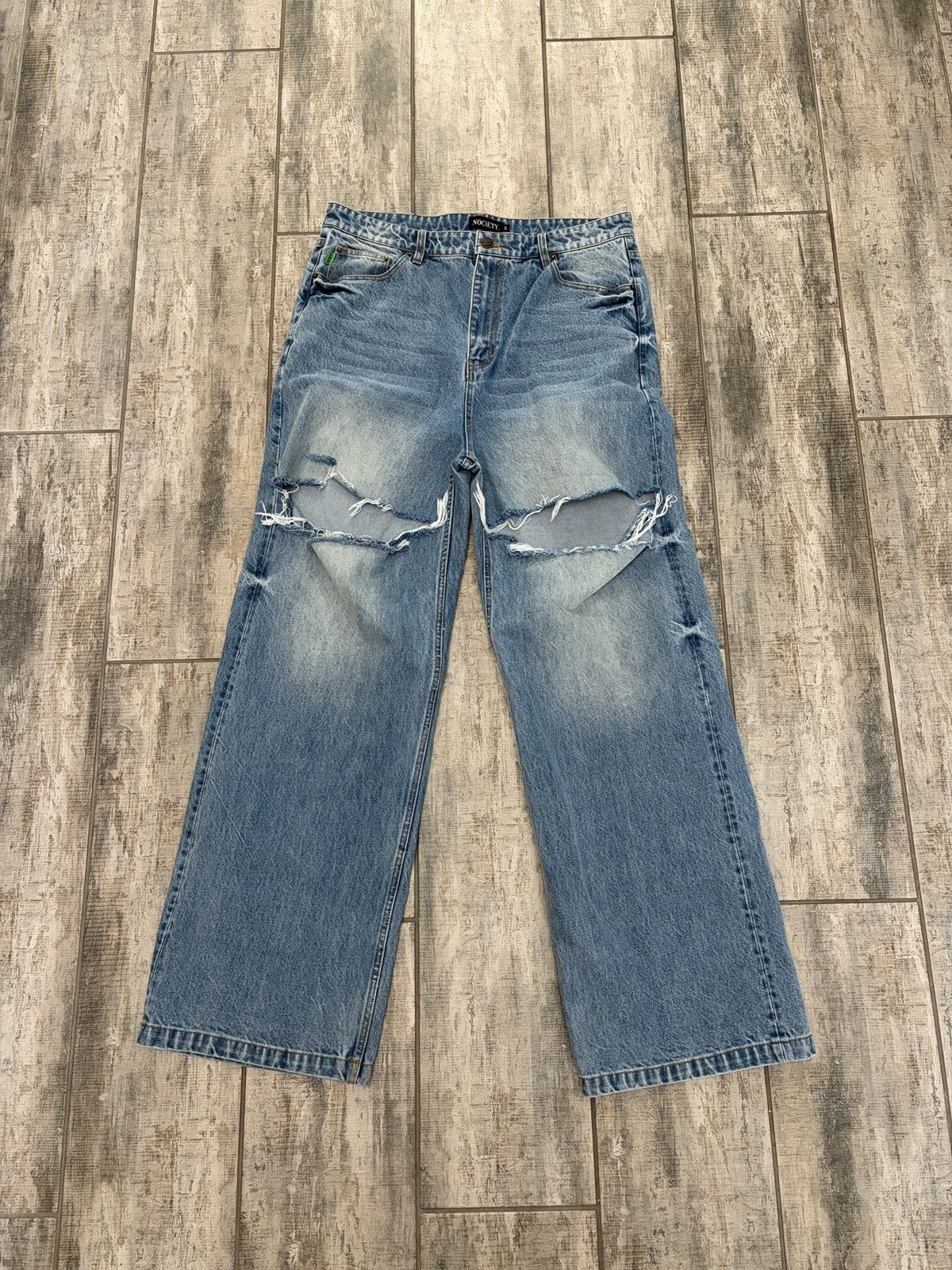 Other Nociety Distressed Jeans Size US 34 / EU 50 - 1 Thumbnail