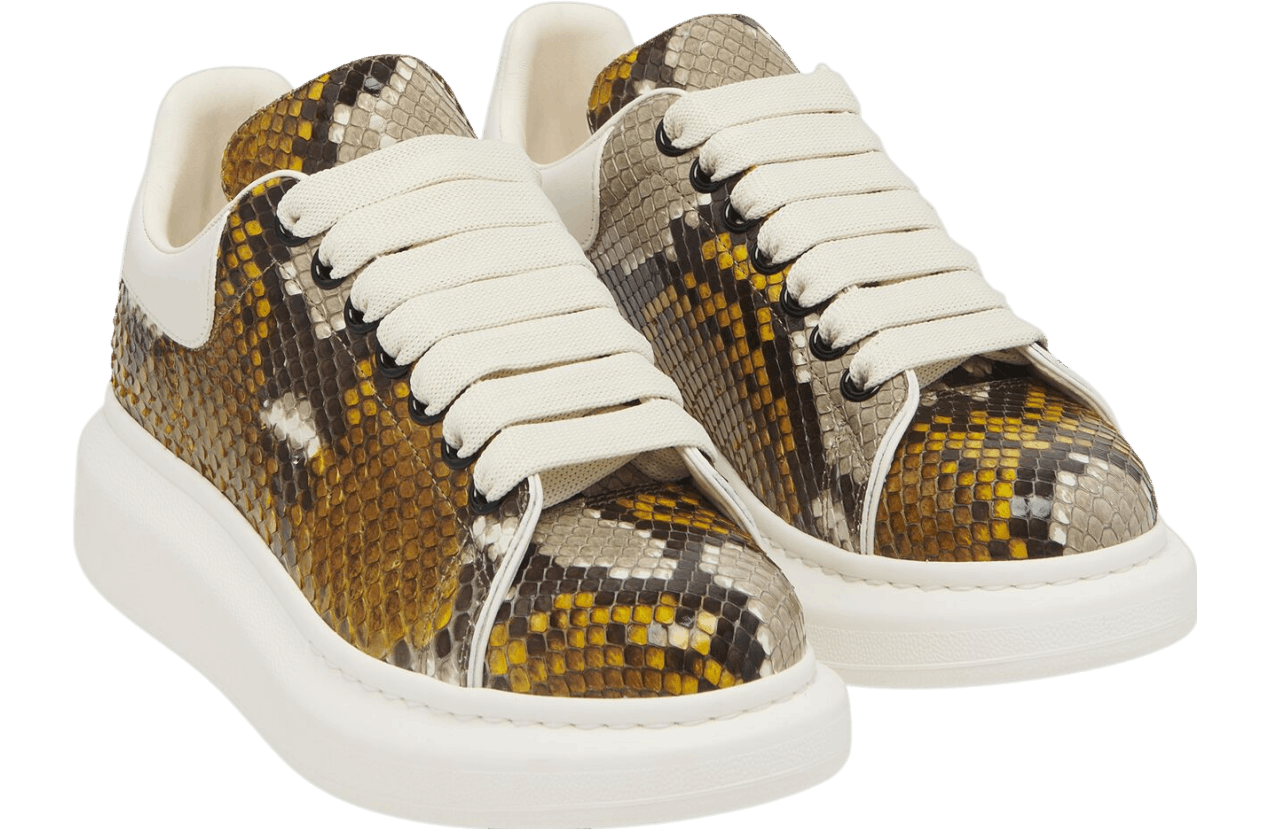 Alexander McQueen o1w1db10925 Oversized Sneaker in Multicolor Size US 10 / IT 40 - 2 Thumbnail
