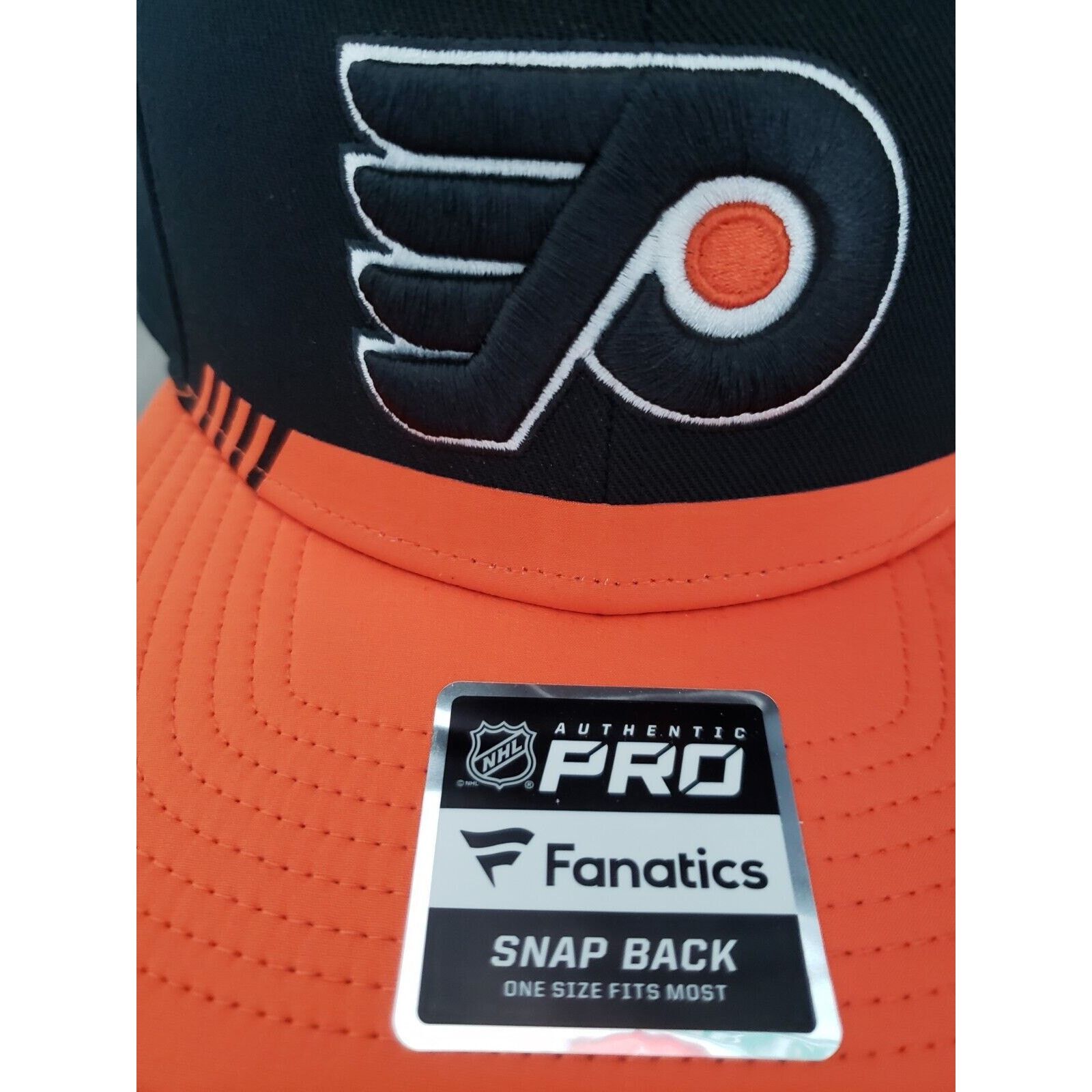 Other Philadelphia Flyers Hat Cap Snapback Authentic Pro Fanatics Size ONE SIZE - 2 Thumbnail