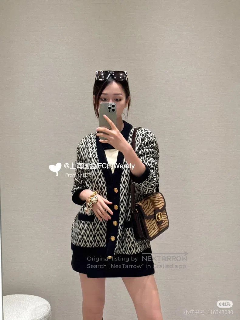 Valentino Valentino Wool knitted cardigan Size S / US 4 / IT 40 - 8 Thumbnail