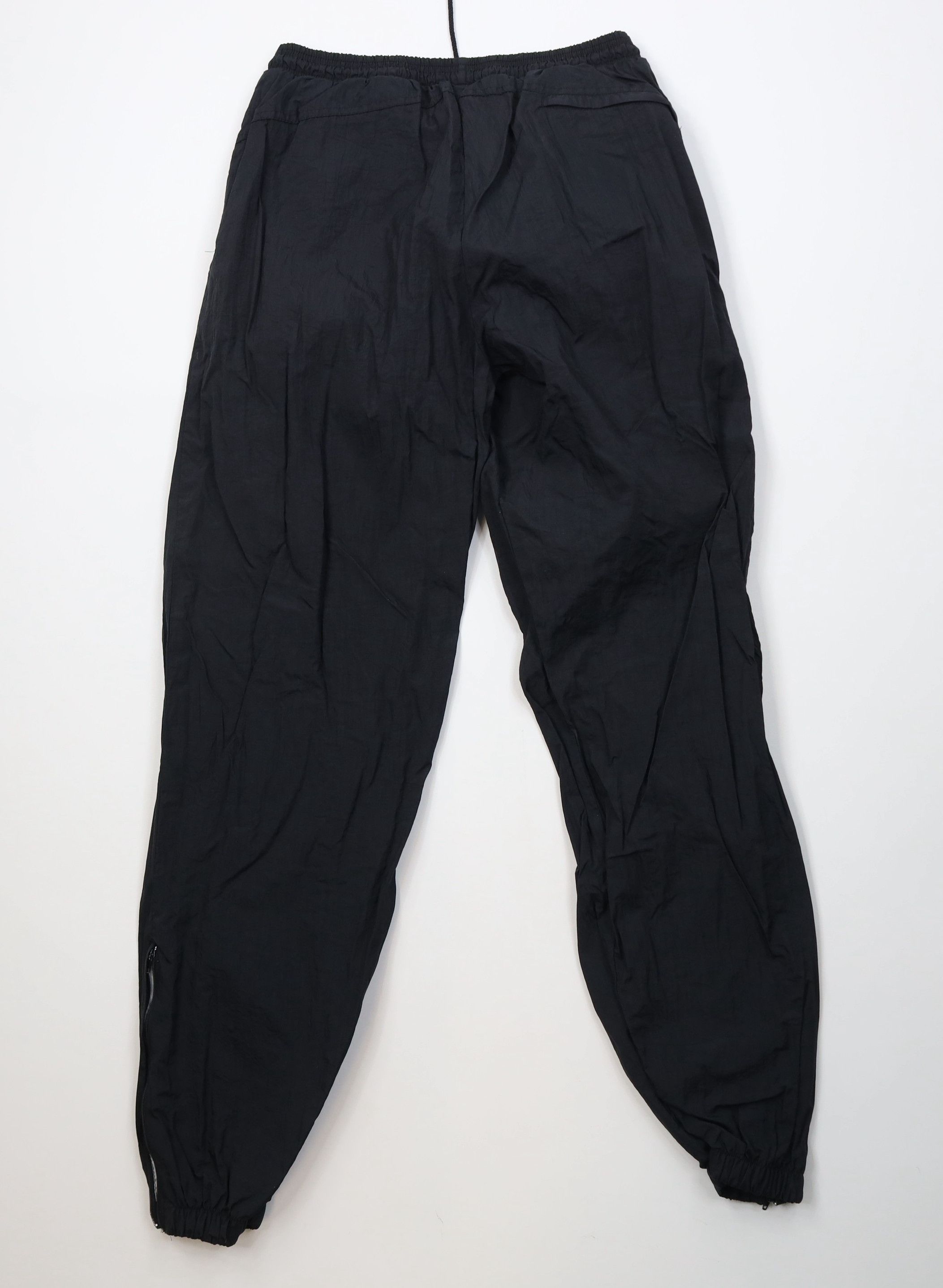 Vintage Vintage 90s Streetwear Lined Windbreaker Joggers Pants Black Size US 36 / EU 52 - 11 Thumbnail