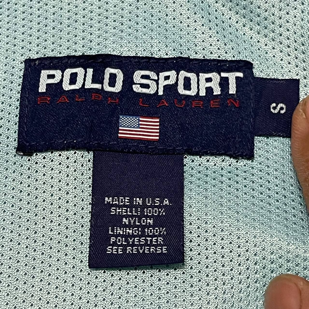 Polo Ralph Lauren Vintage Polo Sport Ralph Lauren Tennis Zipper Jacket Size US M / EU 48-50 / 2 - 9 Thumbnail