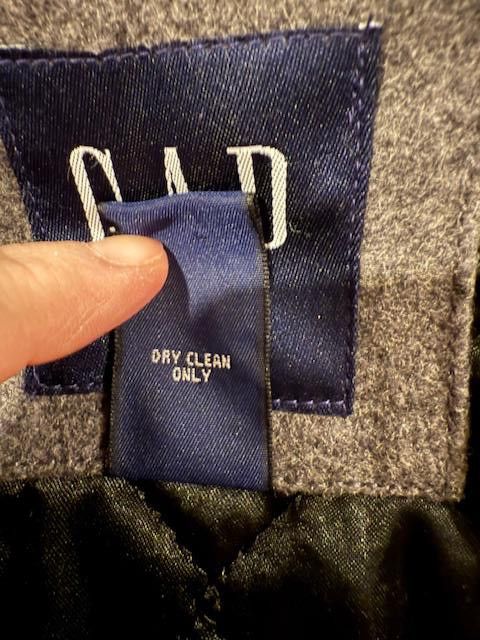 Gap GAP WOOL BLEND GRAY PEACOAT QUILT LINED SINGLE BREAST MEN S Size US S / EU 44-46 / 1 - 5 Thumbnail
