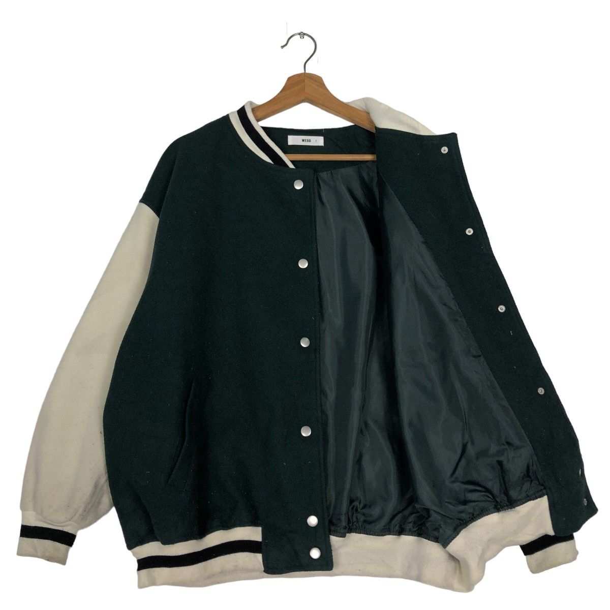 Japanese Brand 🔥Vtg Bomber Jacket Wego Japan Issey Miyake Design Size US M / EU 48-50 / 2 - 9 Thumbnail