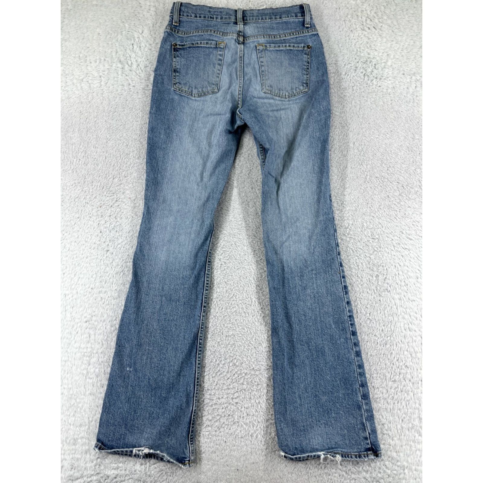 Old Navy Old Navy Jeans Women Bootcut Denim Blue 2 Mid Rise 30.5 Inseam Stretch Regular Womens Size 26" / US 2 / IT 38 - 2 Thumbnail