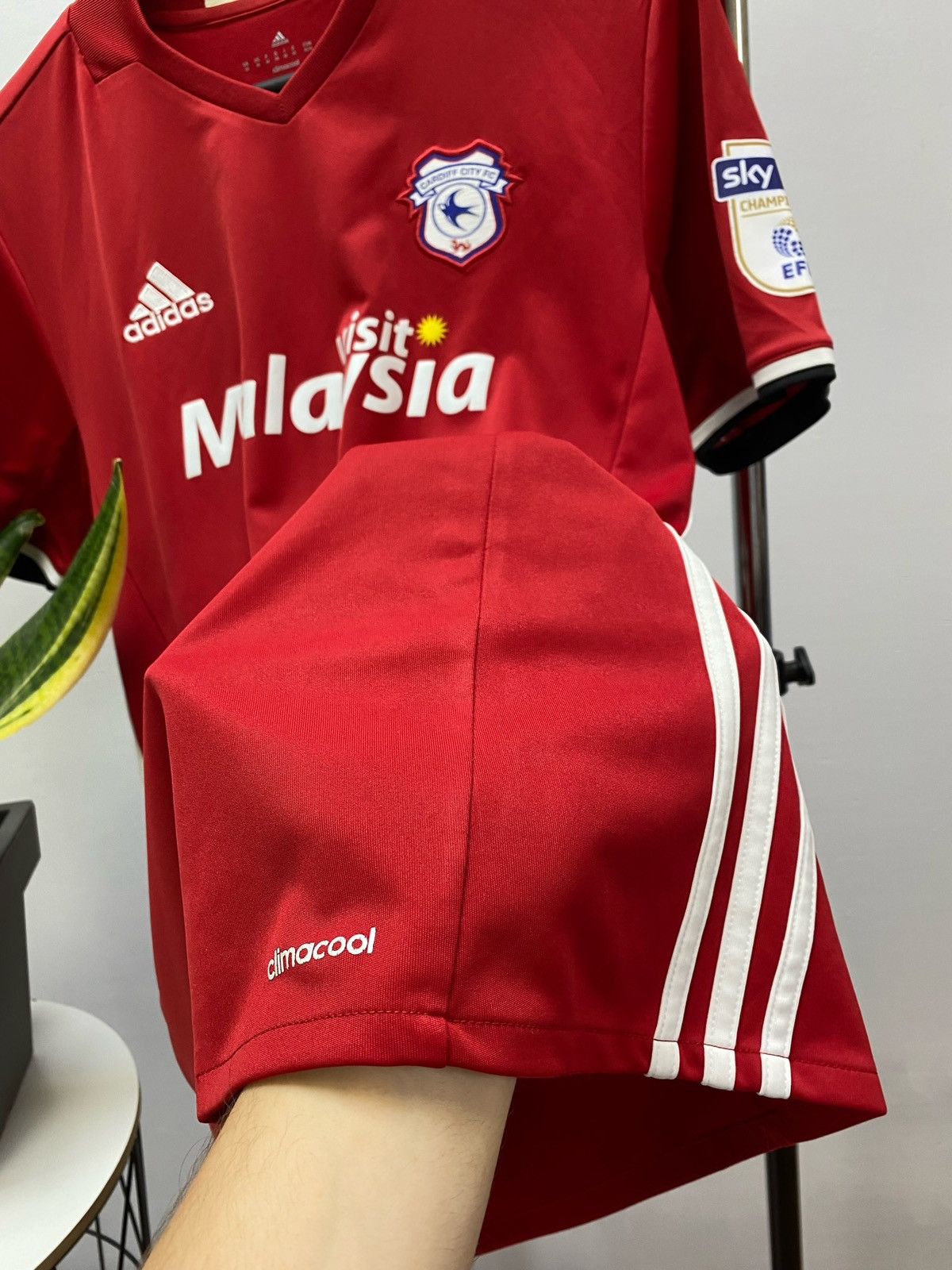 Adidas Cardiff City Jersey 2016 2017 #24 Harris Away Football Size US M / EU 48-50 / 2 - 5 Thumbnail