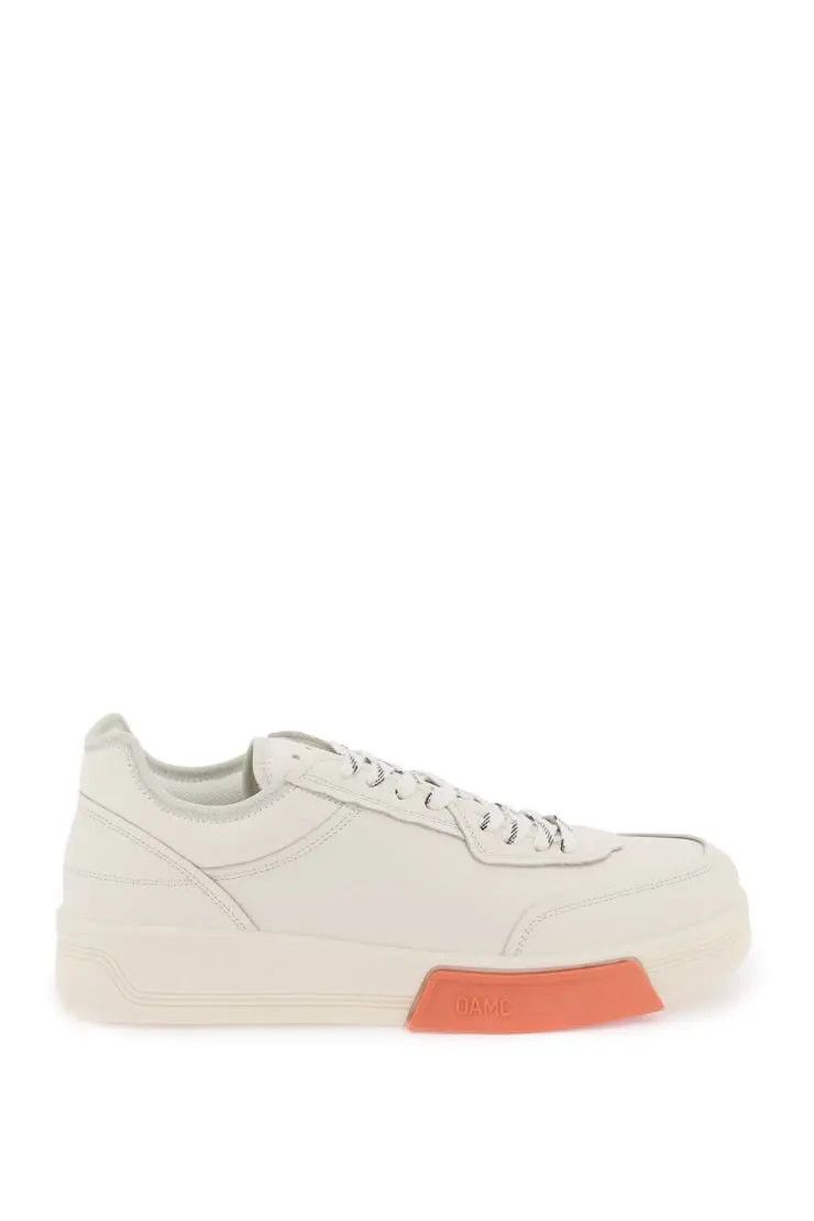 image of Oamc O1S22I1N0324 Cupsole Sneakers In White, Men's (Size 12)