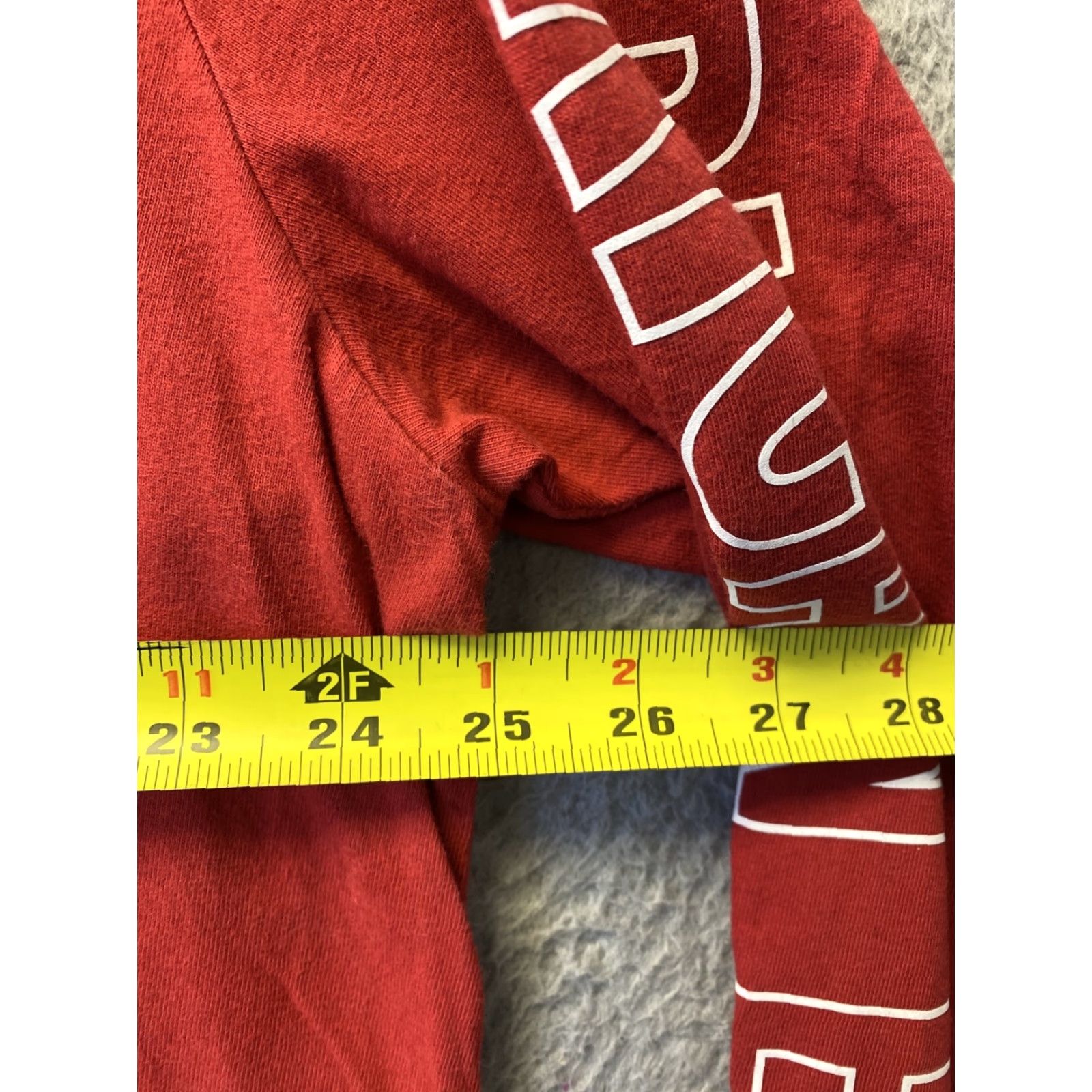 American Eagle Outfitters American Eagle Shirt Adult 2XL Red Long Sleeve Logo Tee Mens Size US XXL / EU 58 / 5 - 5 Thumbnail