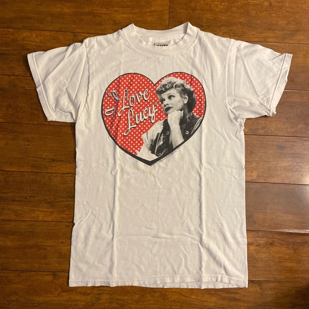 Tultex Vintage I Love Lucy Graphic T Shirt Size US S / EU 44-46 / 1 - 1 Preview