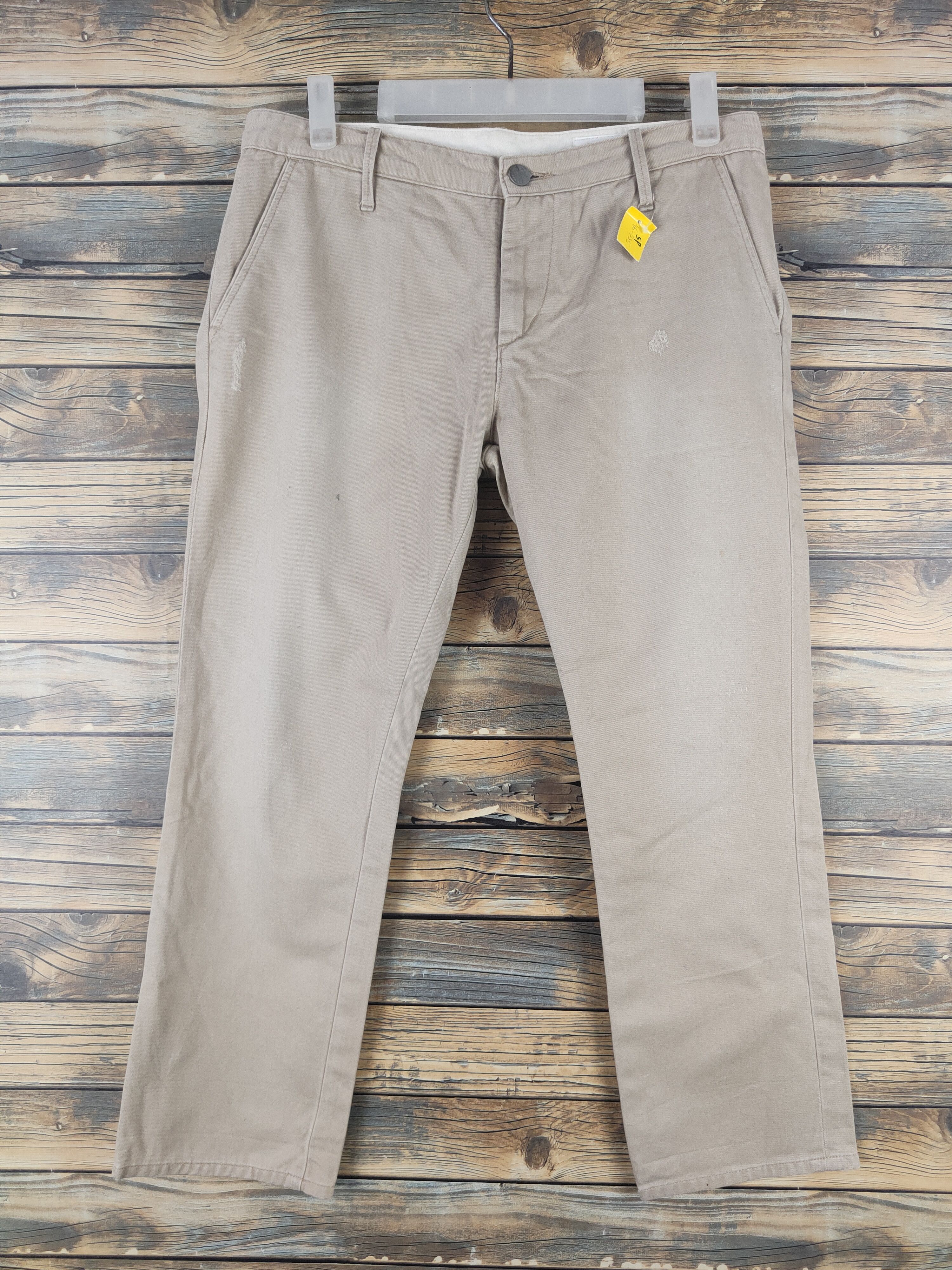 Japanese Brand DL Munich Beige Multipocket Casual Pants##SP46-285T Size 29" - 1 Thumbnail