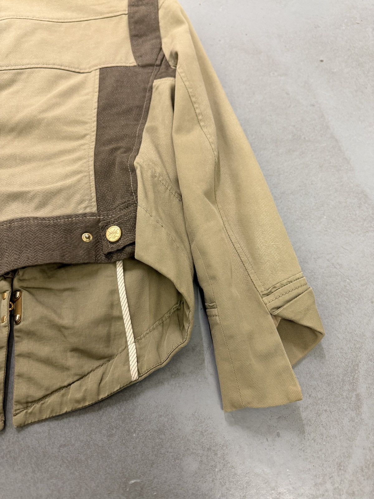 Marithe + Francois Girbaud Marithé François Girbaud Napoleon Military Panel Jacket Size XS / US 0-2 / IT 36-38 - 11 Thumbnail