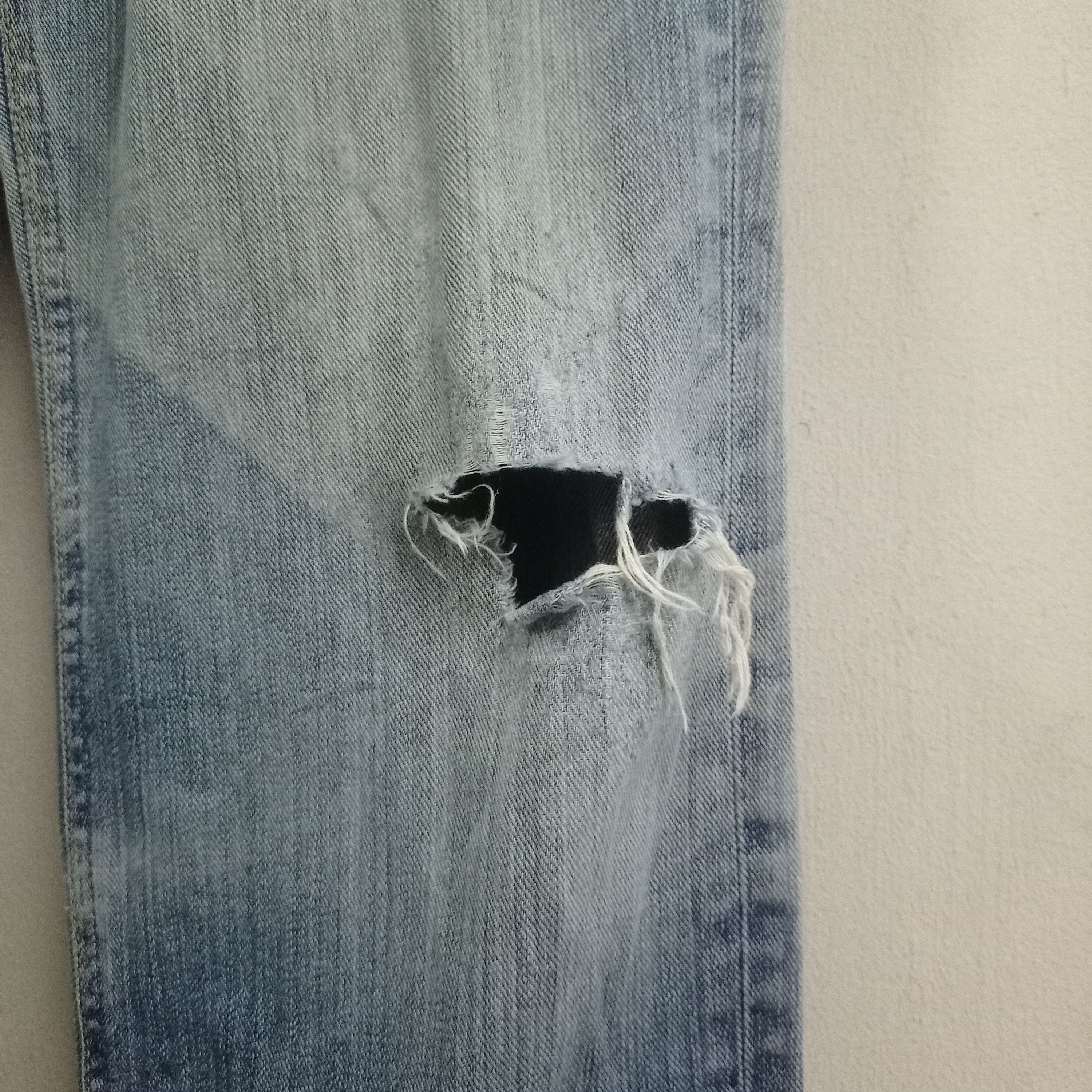 Lee Vintage Japanese Lee Riders Distressed Baggy Jeans Size US 32 / EU 48 - 5 Thumbnail