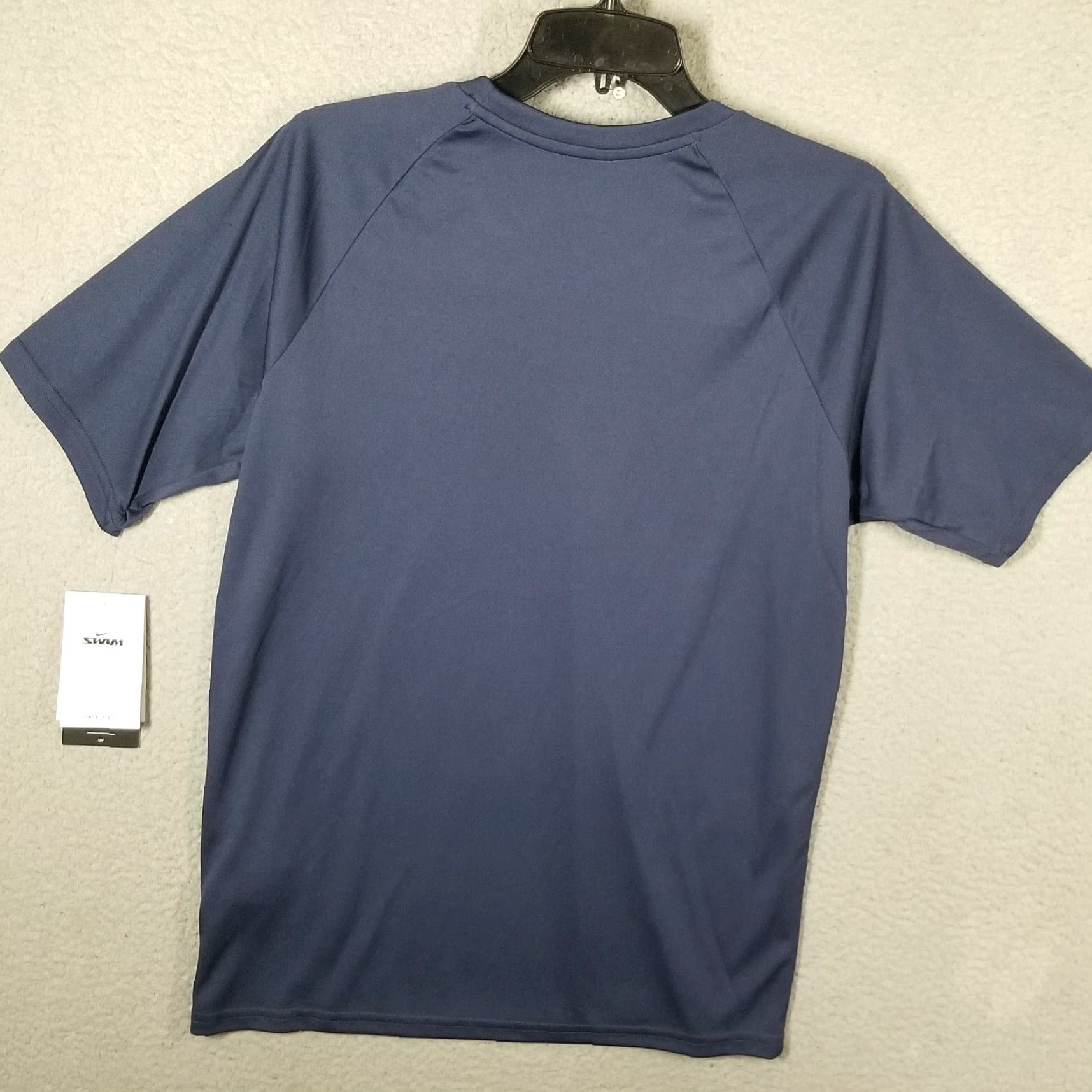 Nike Nike Mens Workout T-Shirt Activewear Sport Casual Crew Neck Small Blue UV Protection Size US S / EU 44-46 / 1 - 2 Thumbnail