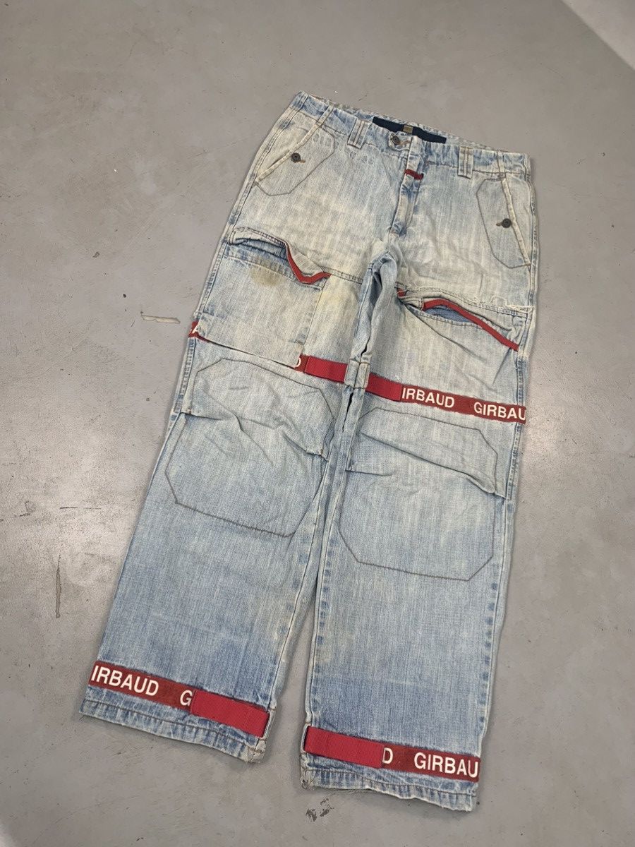 Marithe + Francois Girbaud Vintage mfg cargo denim Size US 36 / EU 52 - 1 Thumbnail