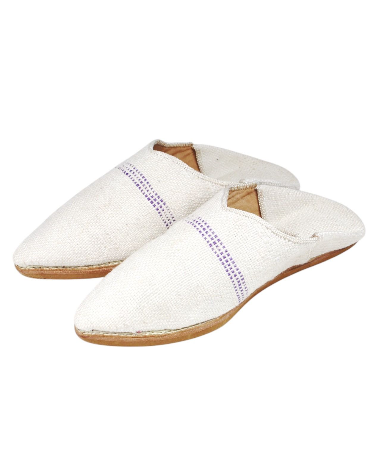 Japanese Brand SS2022 KECH LES ESSENTIELS SABRA BABOUCHE OFF-WHITE MULES Size US 6 / IT 36 - 2 Thumbnail