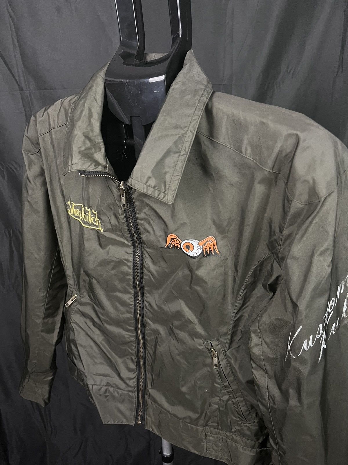 Vintage × Von Dutch 🔴 Vintage Von Dutch jacket eye kustom kulture Size XL / US 12-14 / IT 48-50 - 4 Thumbnail