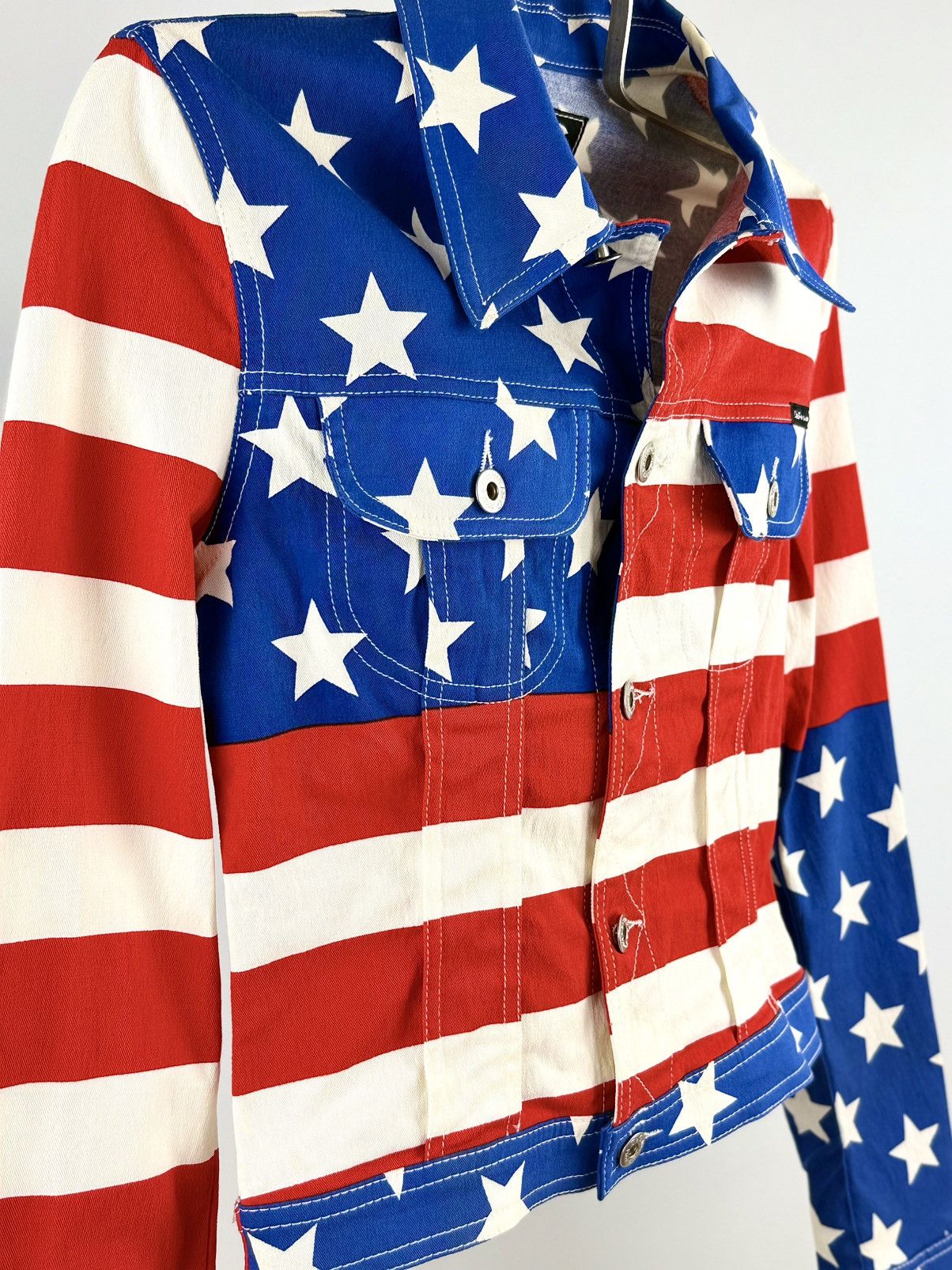 Dolce & Gabbana Dolce & Gabbana - 2000’s - Iconic - American Print - Jacket Size S / US 4 / IT 40 - 7 Thumbnail