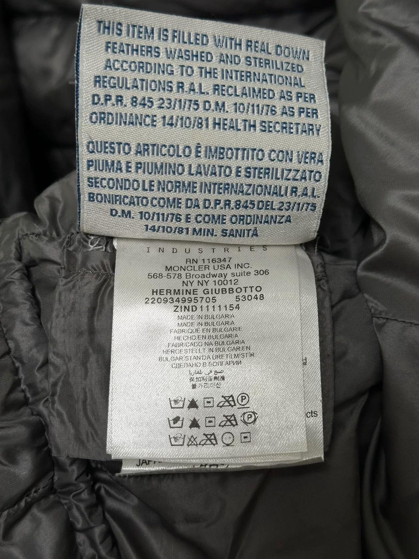 Moncler Moncler Hermine Long Down Jacket Size US S / EU 44-46 / 1 - 7 Thumbnail