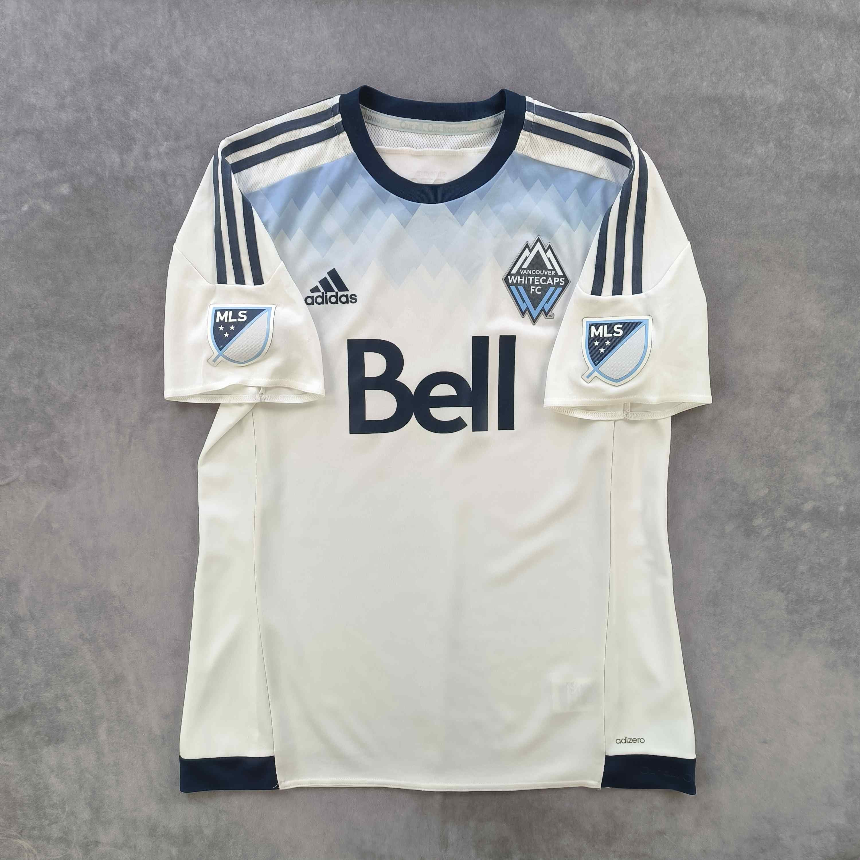 Adidas Vancouver Whitecaps 2015-16 Adidas home football jersey sz L Size US L / EU 52-54 / 3 - 1 Thumbnail