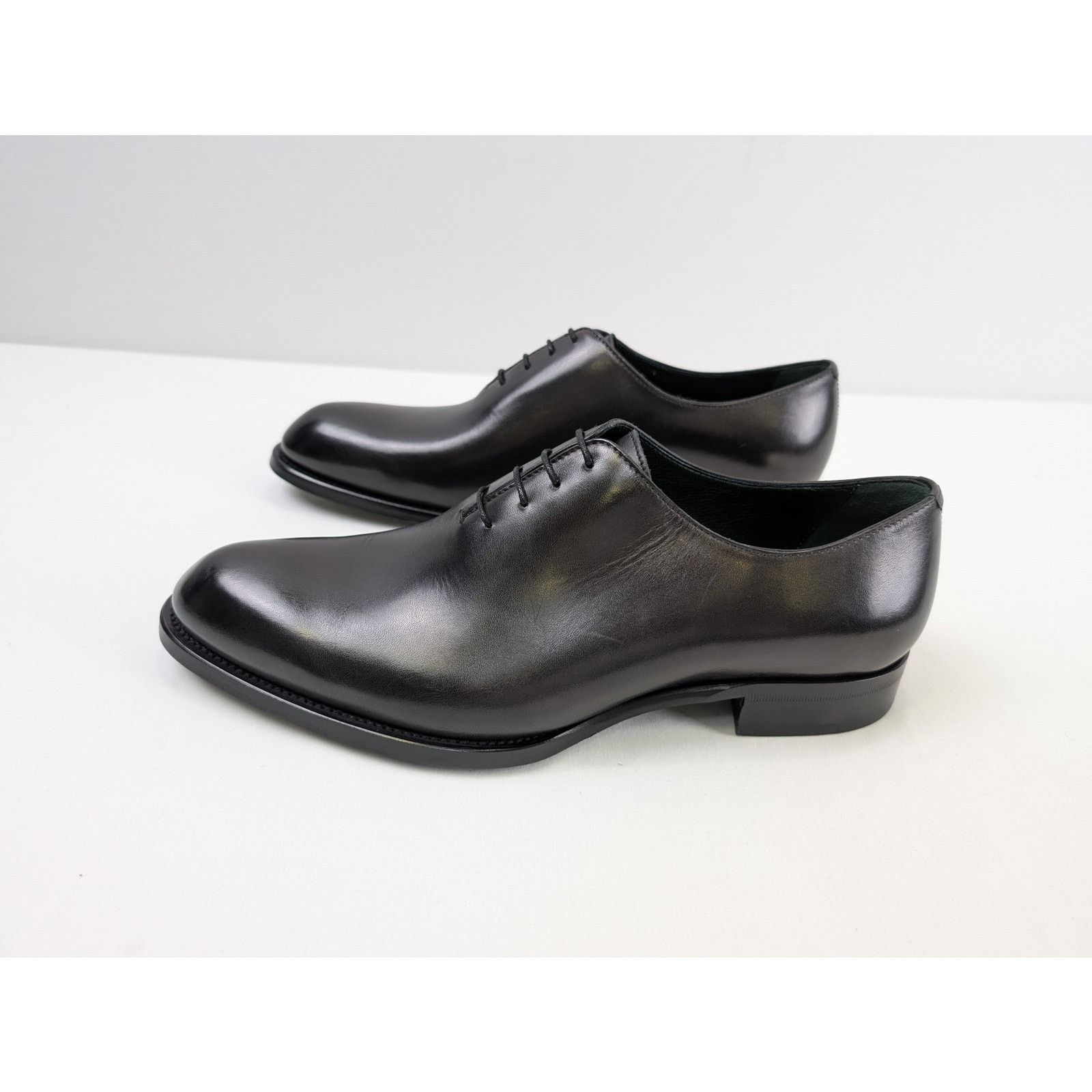 Brioni o1rshd1 Leather shoe Boots in Black Size US 11.5 / EU 44-45 - 10 Thumbnail
