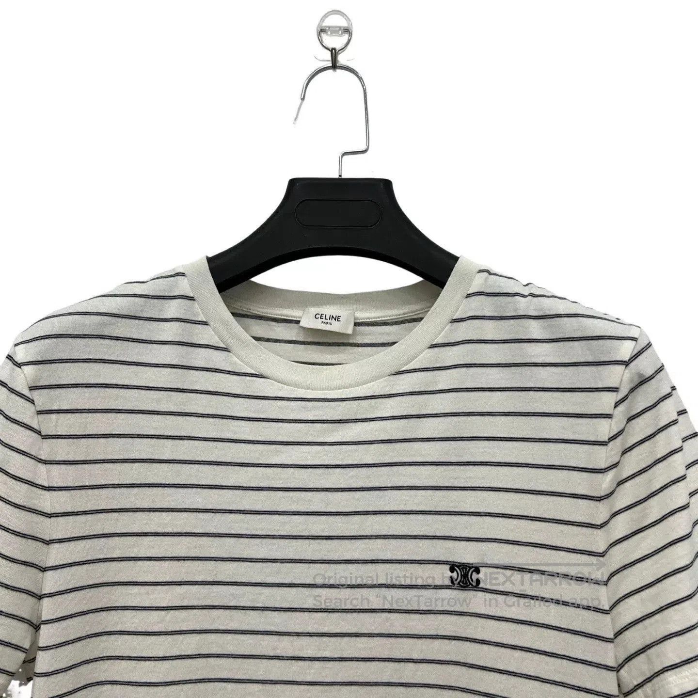 Celine Celine Triomphe Striped Short. Size US S / EU 44-46 / 1 - 4 Thumbnail