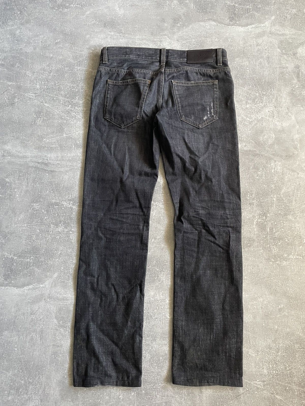 Prada Prada Jeans 29 dark blue pants old money luxury Size US 29 - 1 Thumbnail