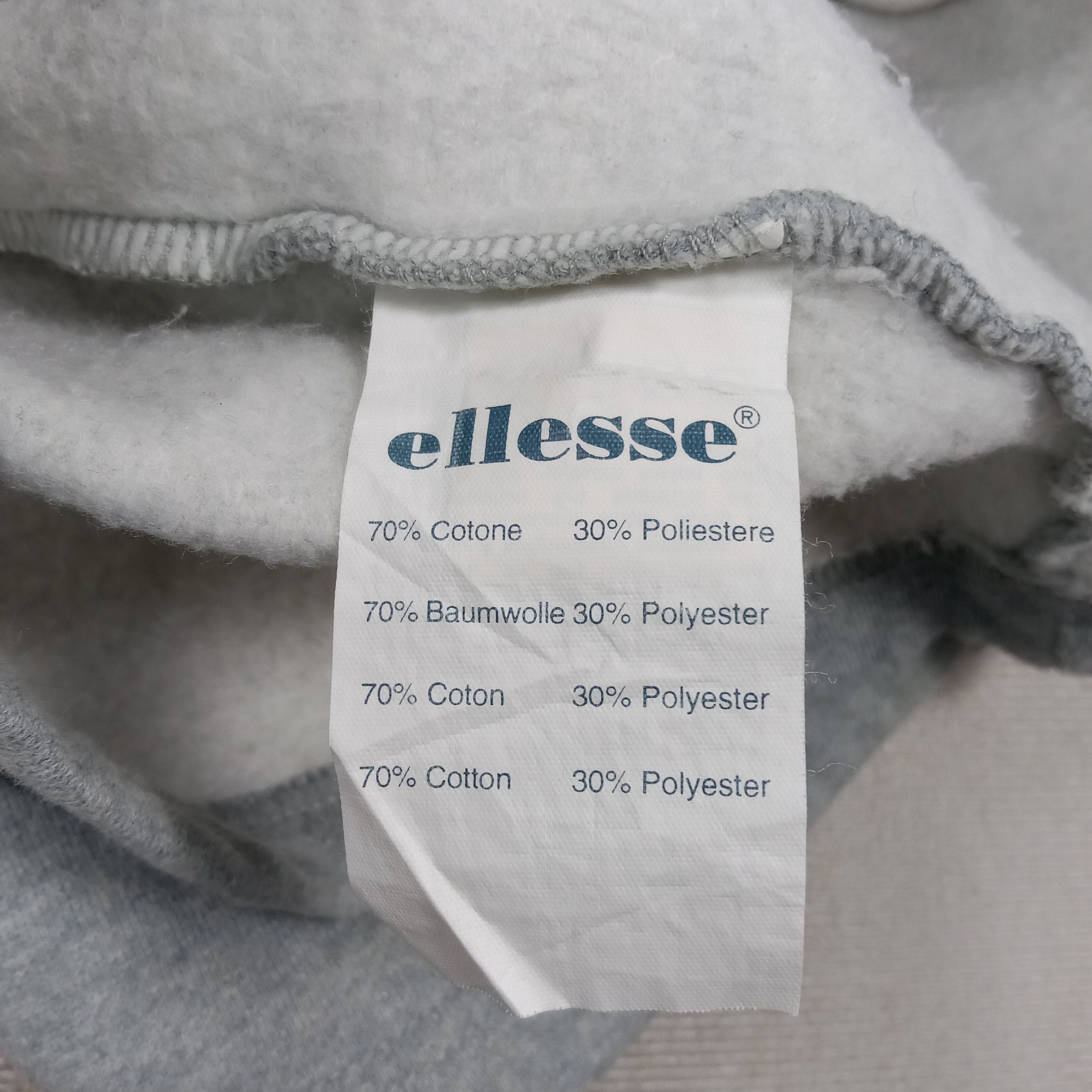 Ellesse Ellesse Peruia Italia Designer Sweatshirt C287N17 Size US M / EU 48-50 / 2 - 7 Thumbnail