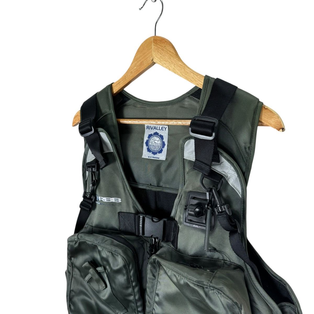 Blue Blood × Japanese Brand 🌟RIVALLEY BLUE BLOOD UTILITY POCKET LIFE VEST Size US M / EU 48-50 / 2 - 5 Thumbnail