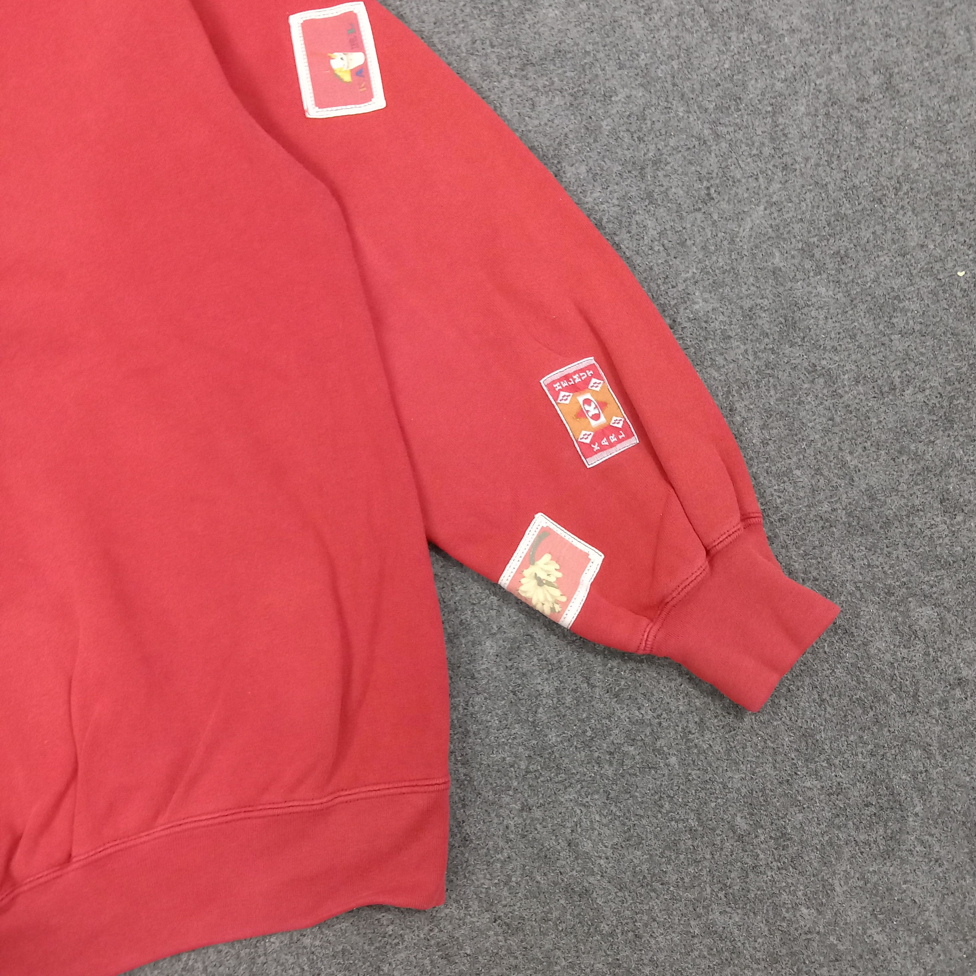 Karl Helmut × Vintage Karl Helmut Patches Design Sweatshirt C221N16 Size US L / EU 52-54 / 3 - 6 Thumbnail