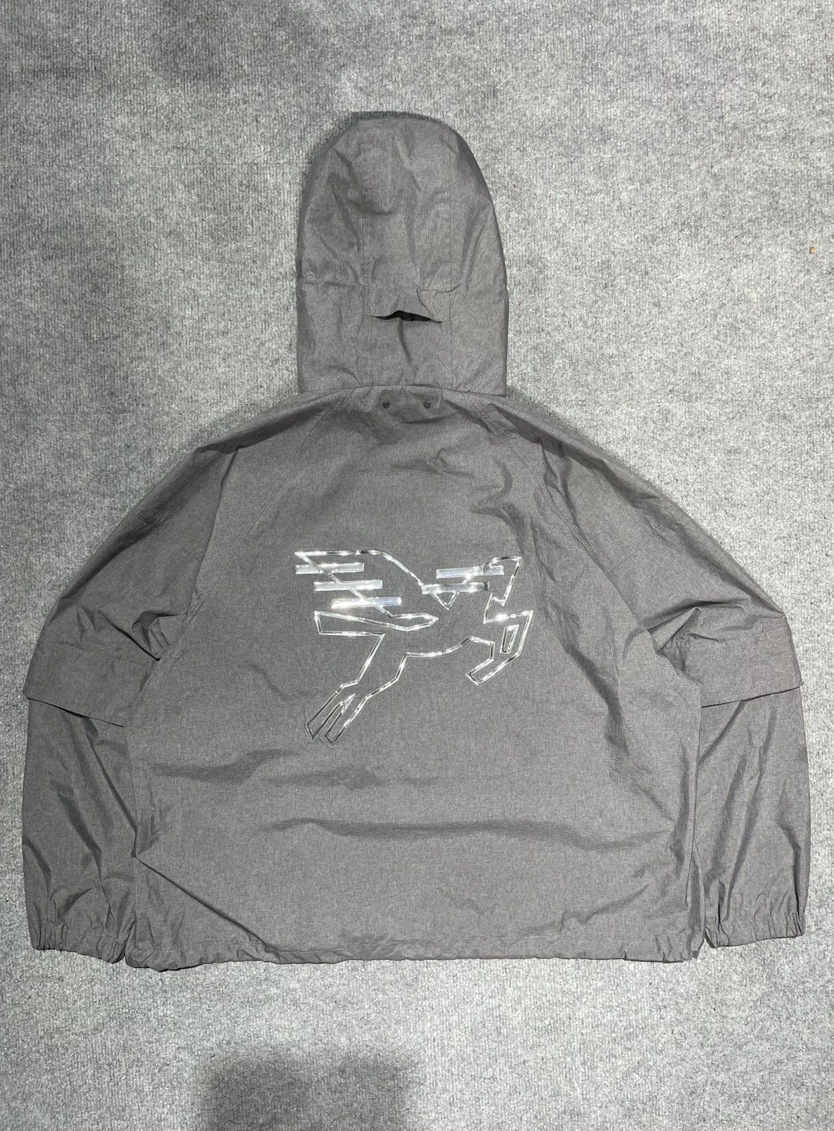Louis Vuitton FW2019 Louis vuitton X Virgil Abloh - Flag Patch Windbreaker Size US M / EU 48-50 / 2 - 15 Thumbnail