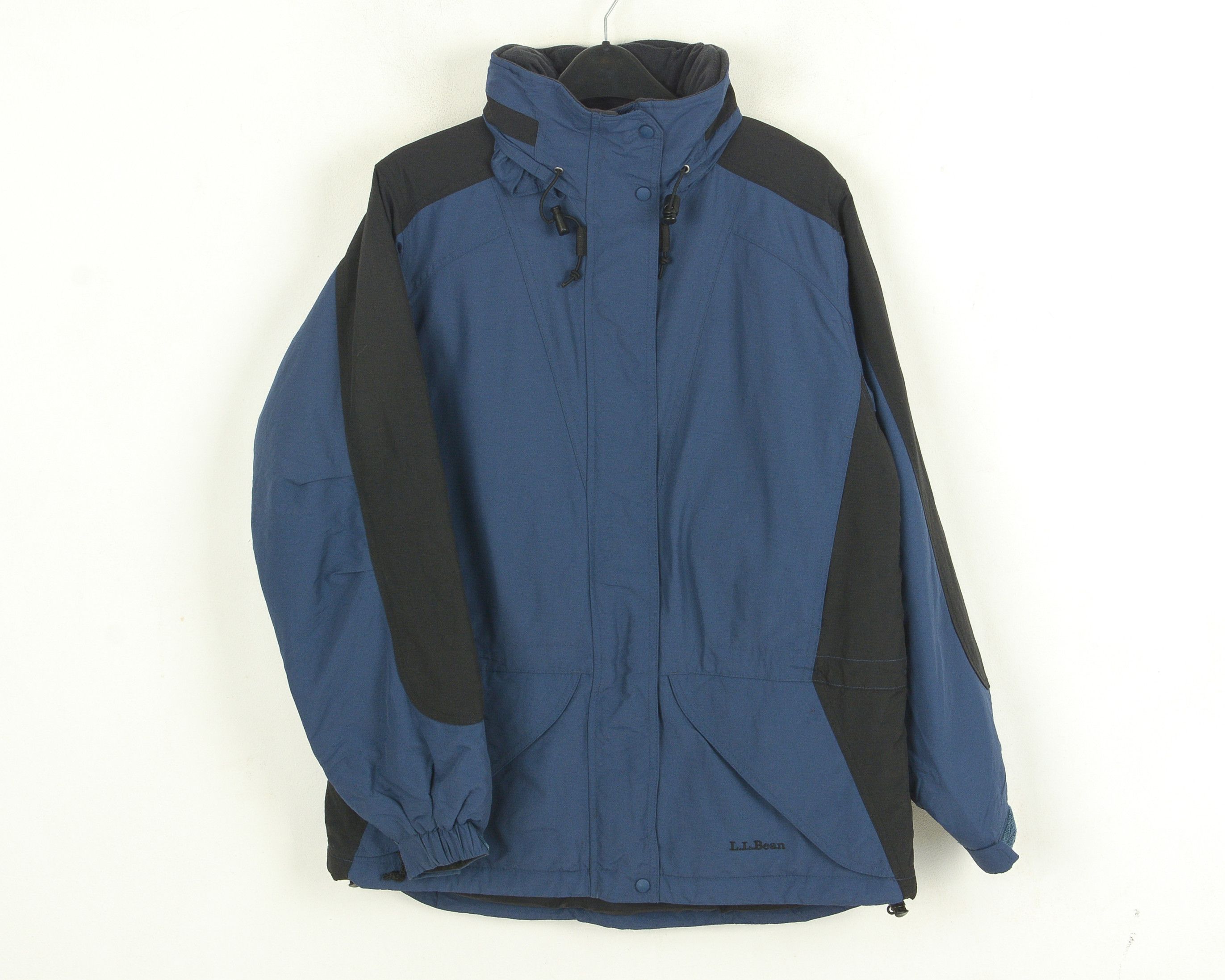 L.L. Bean Sport Women S Jacket Coat Raincoat Hooded Windbreaker Size S / US 4 / IT 40 - 1 Thumbnail