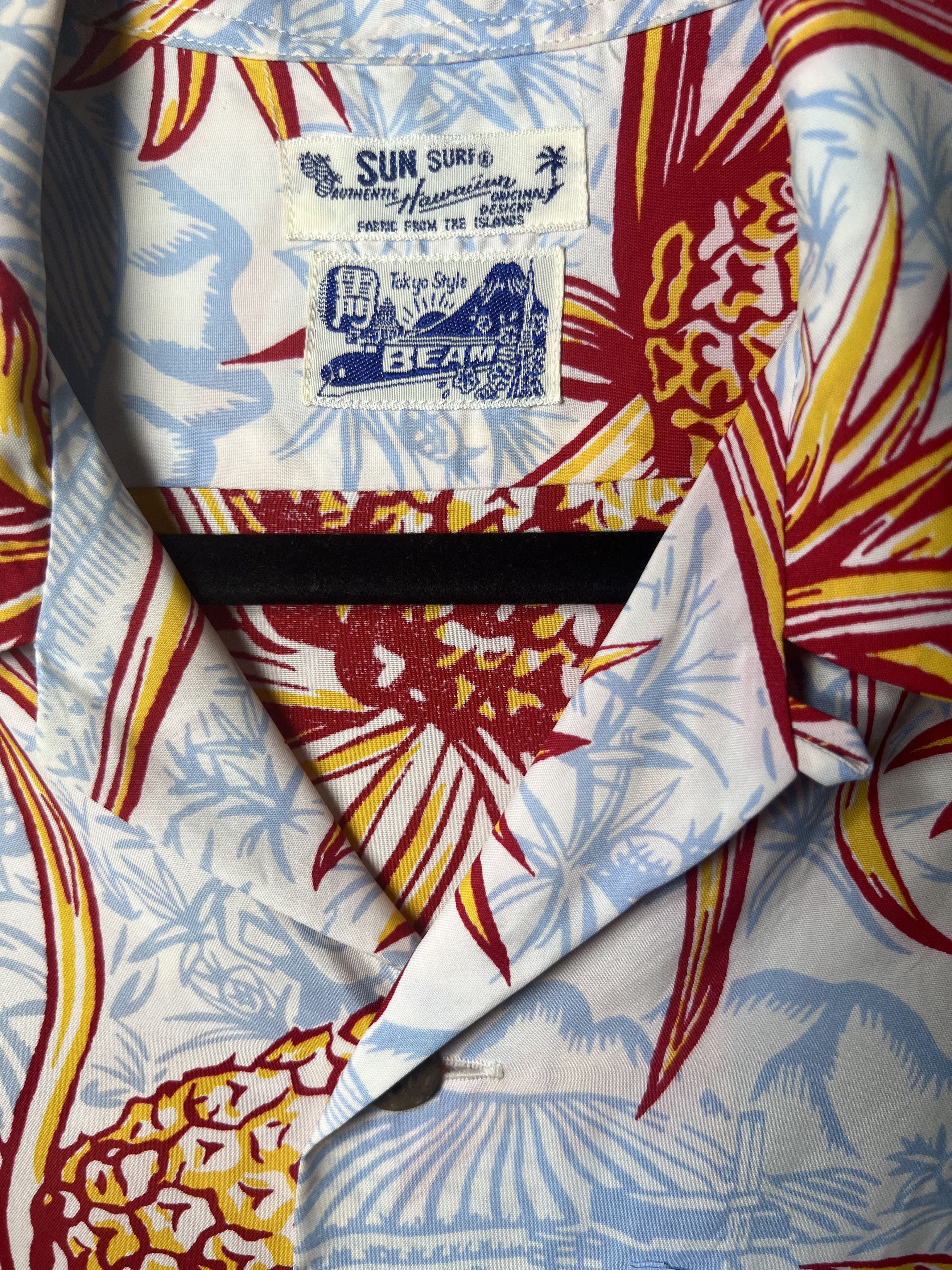 Other 40's Style Sun Surf Tokyo Style Beams Hawaiian Print Shirt Size US S / EU 44-46 / 1 - 3 Thumbnail