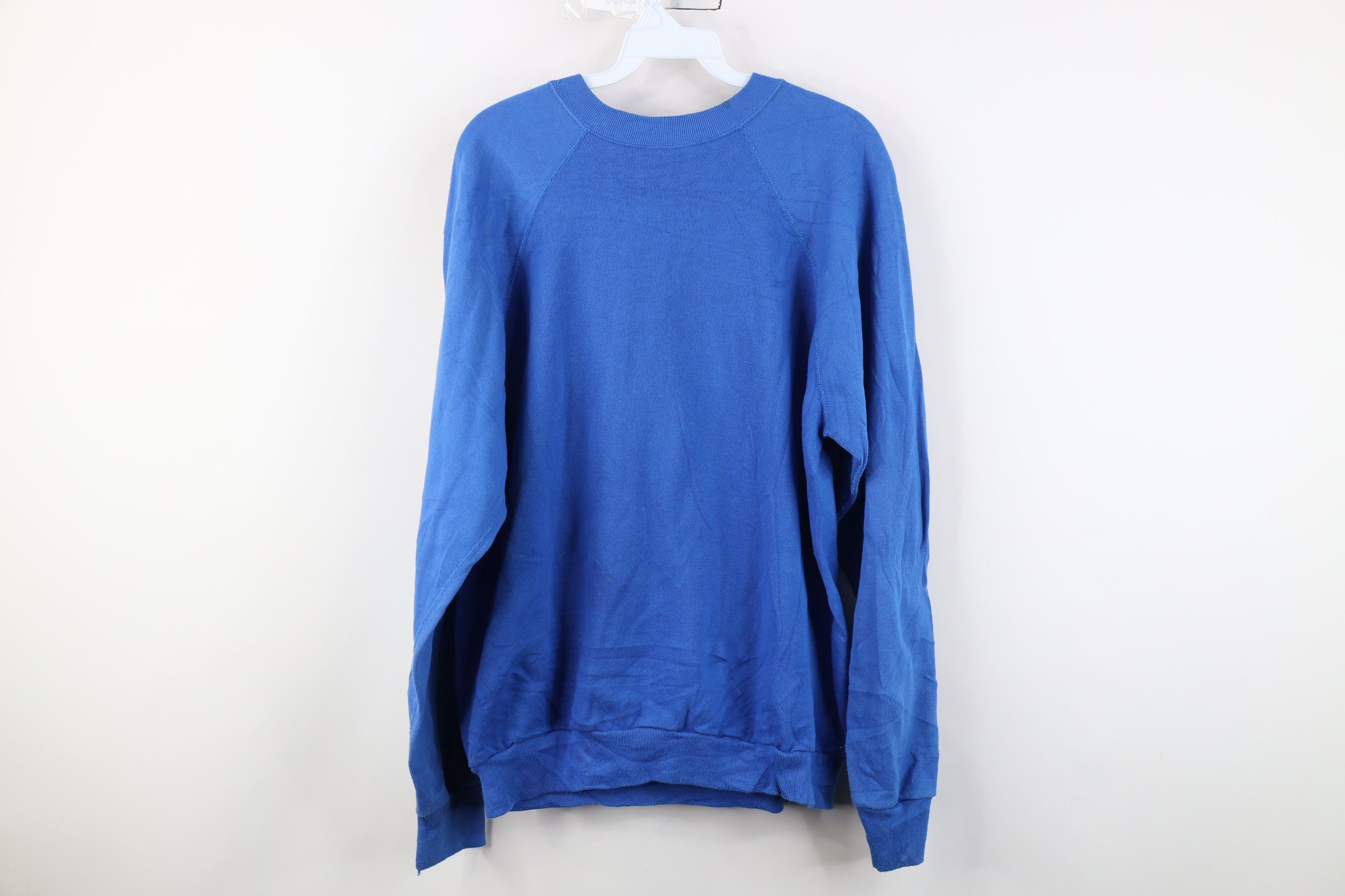 Vintage Vintage 90s Greatest Hunter Hunting Sweatshirt Blue USA Size US XL / EU 56 / 4 - 13 Thumbnail