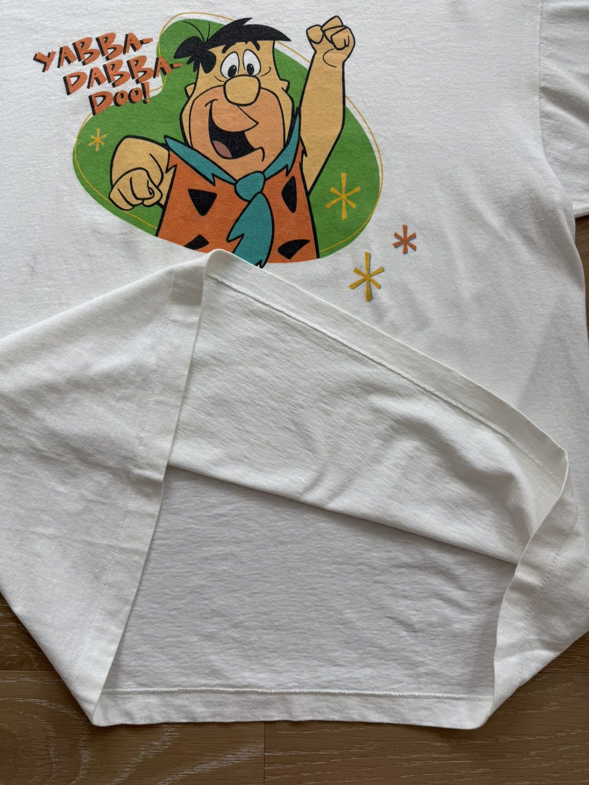 Warner Bros Vintage ‘97 Fred Flintstone Yabba Dabba Doo Shirt Size US XL / EU 56 / 4 - 7 Thumbnail