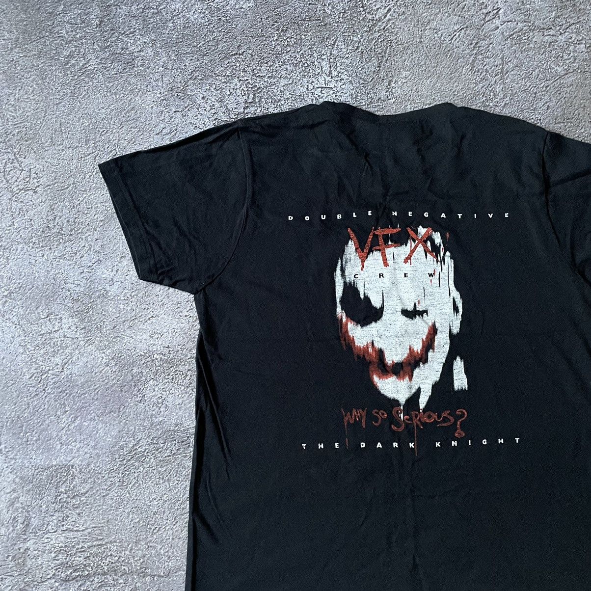 Vintage Vintage Y2K Goth Horror Graphic Tee Faded Black Workwear S Size US S / EU 44-46 / 1 - 4 Thumbnail