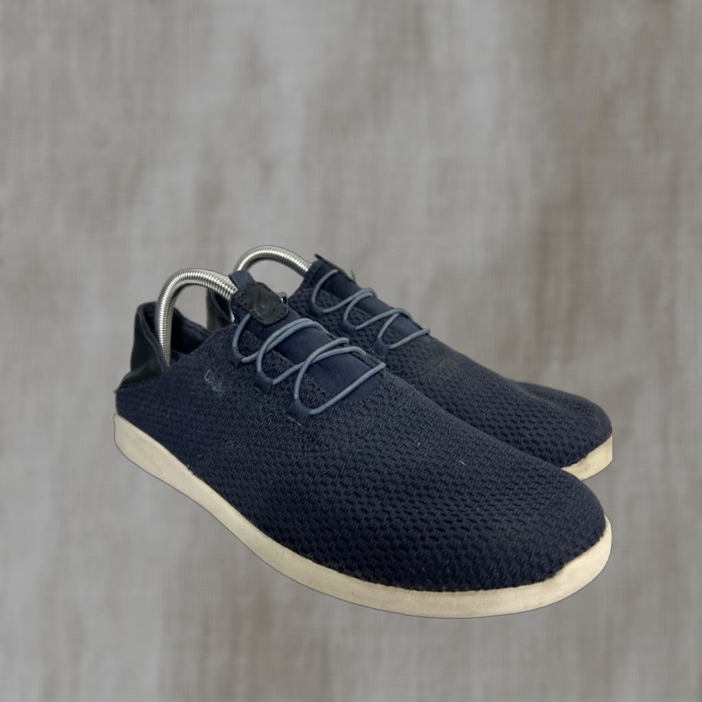 Olukai Olukai Sneaker Mens 10M 10395 Alapa Li Trench Blu Marine World Lace Sneaker Casual Size US 10 / EU 43 - 1 Thumbnail