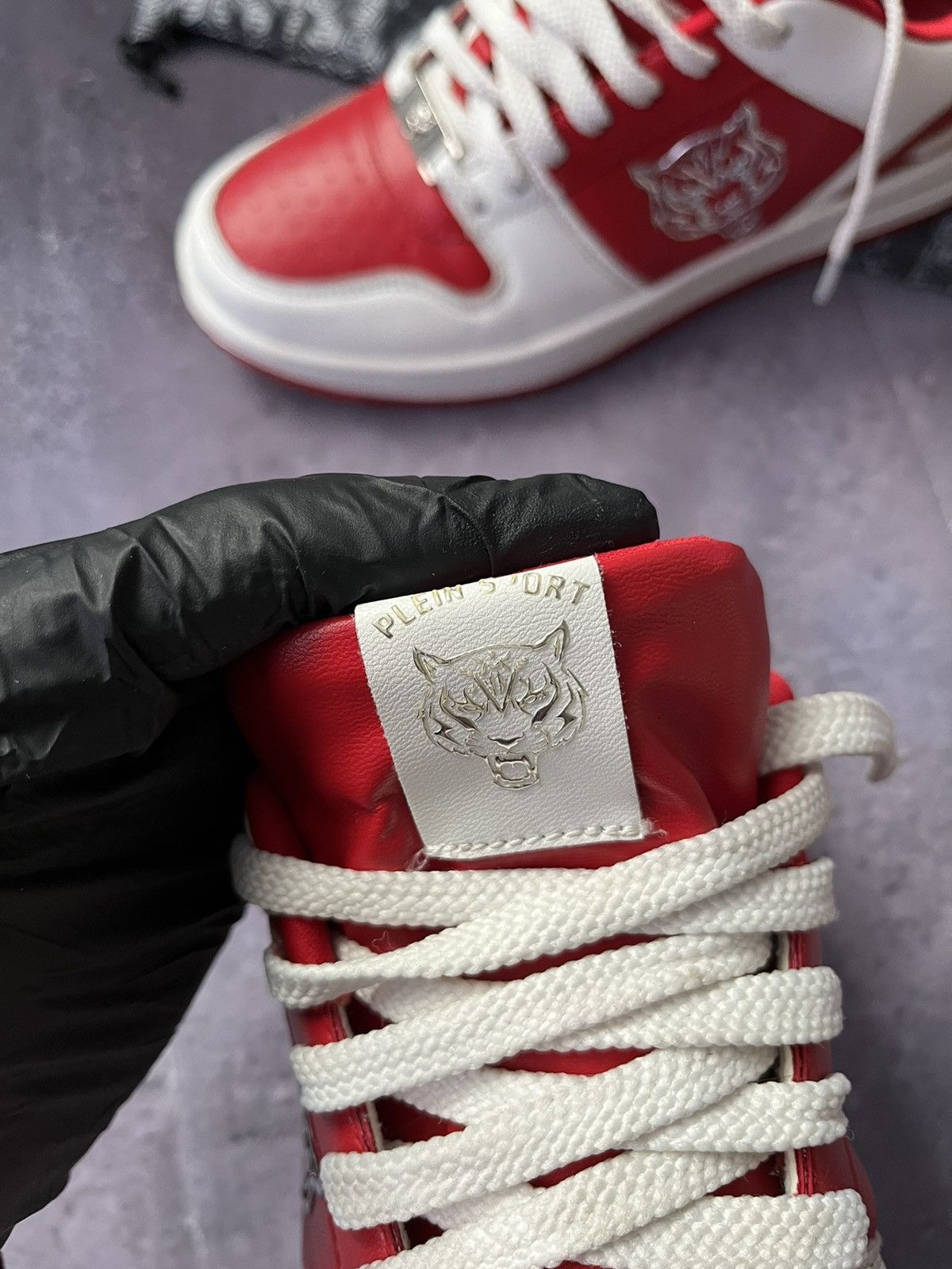 Philipp Plein Plein Sport Tiger Sneakers Size US 8 / EU 41 - 8 Thumbnail