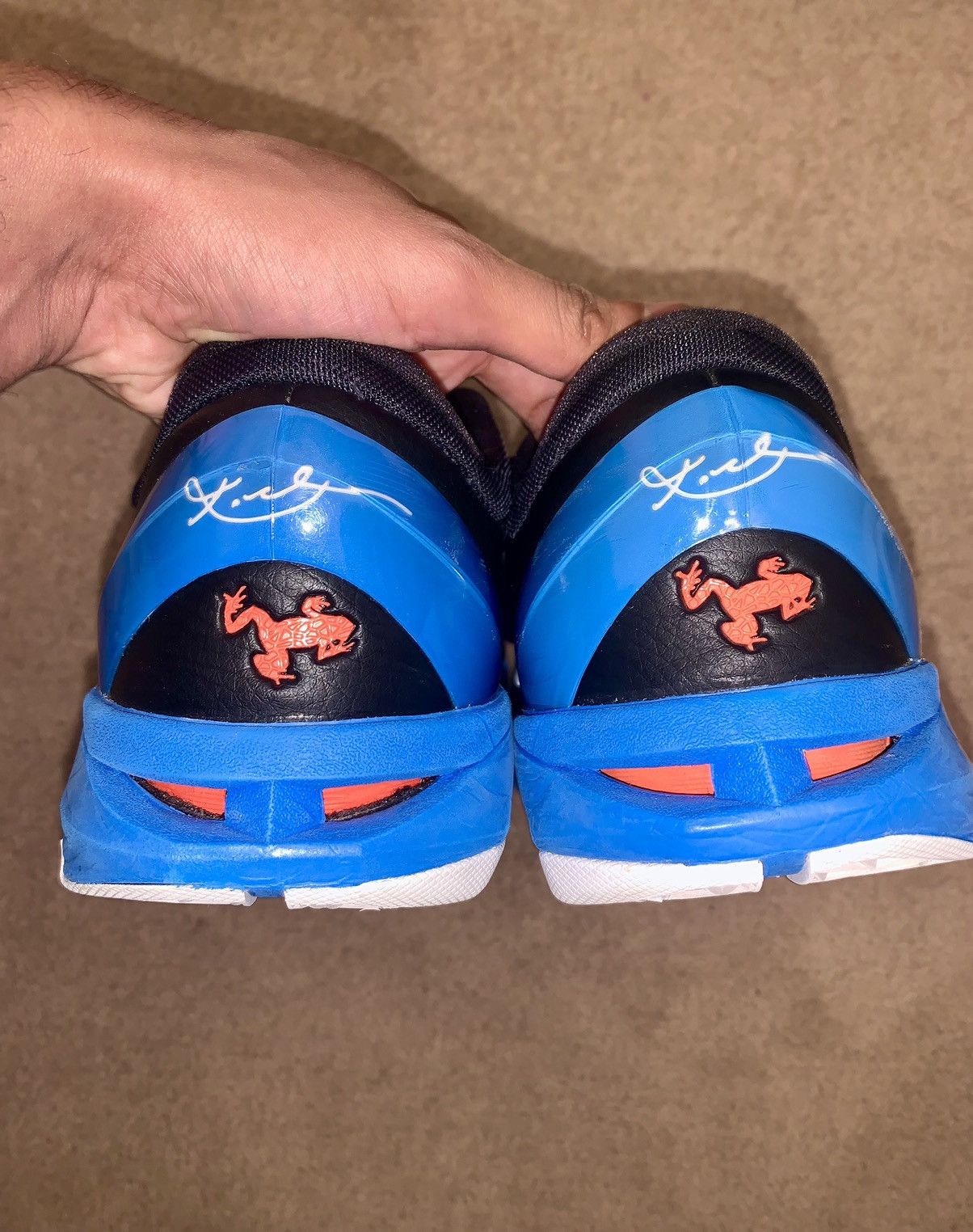 Nike Zoom Kobe 7 System ‘Blue Poison Dart Frog’ Size US 11 / EU 44 - 6 Thumbnail