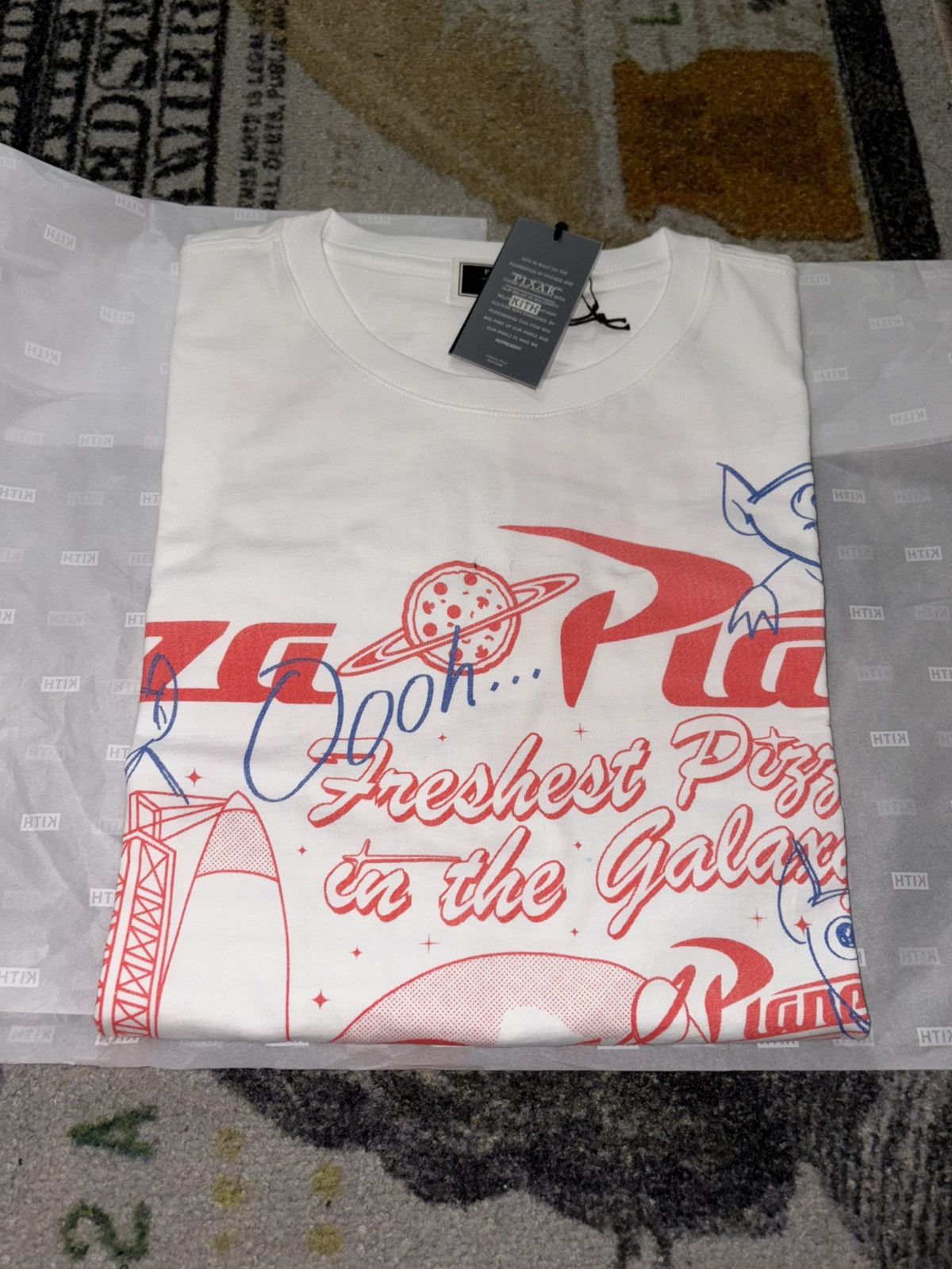 Kith Kith x Pixar Pizza Planet Tee