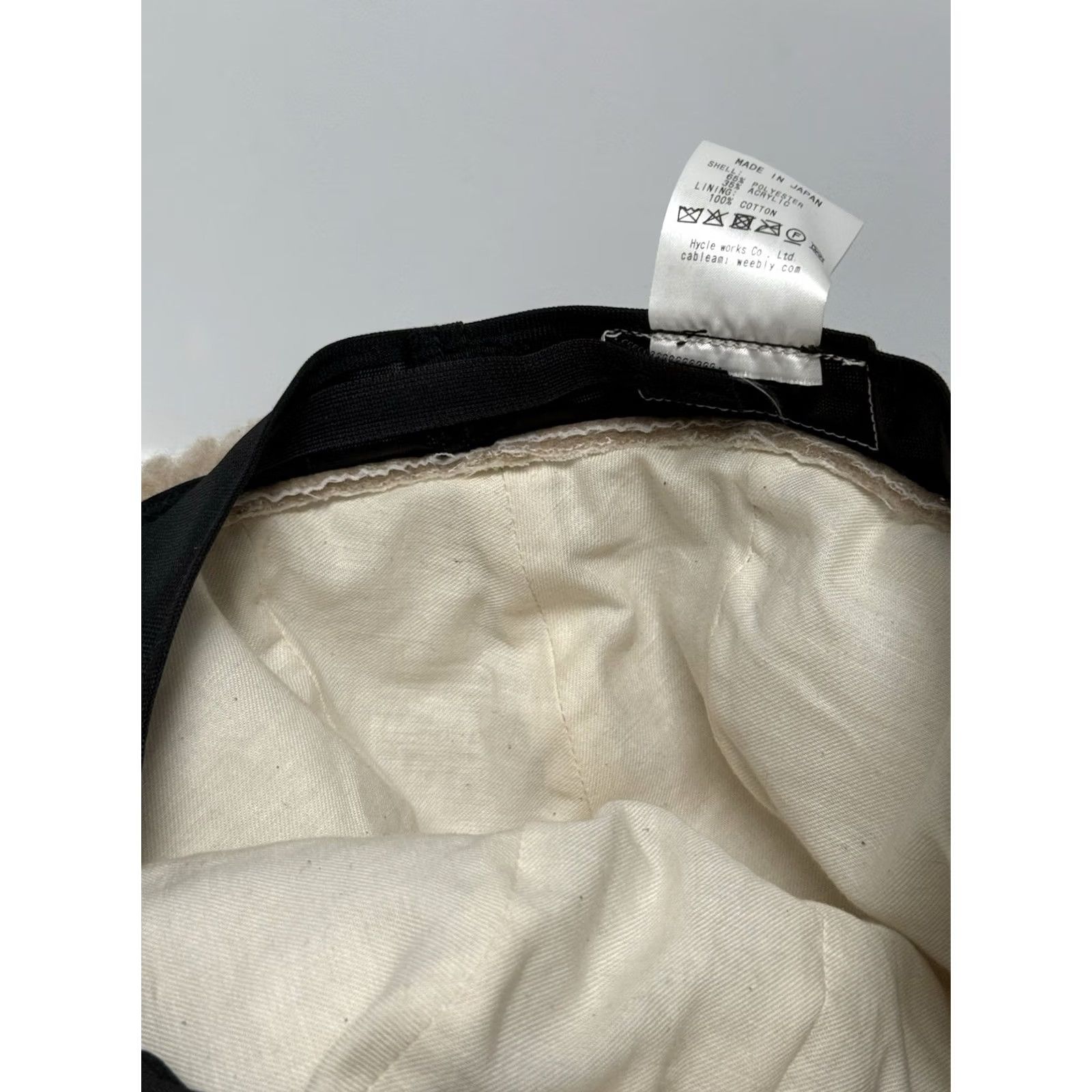 Vintage Câbleami BOA Aviator Fleece Knit Hat Medium Earflaps Flying Adjustable Japan Unisex Adults Winter Knit BrOwn/ Brown 80s USA Leather Straps Missing Size US M / EU 48-50 / 2 - 5 Thumbnail