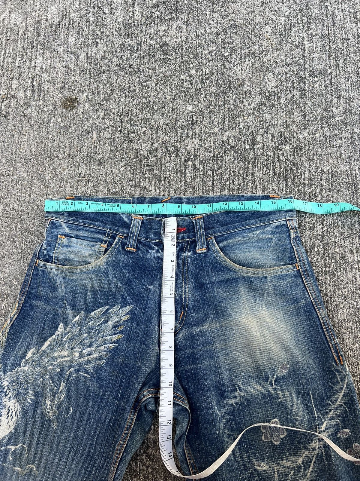 Eternal Vintage Eternal Japan Dirty Mud Denim Painter Jeans Size US 30 / EU 46 - 3 Thumbnail