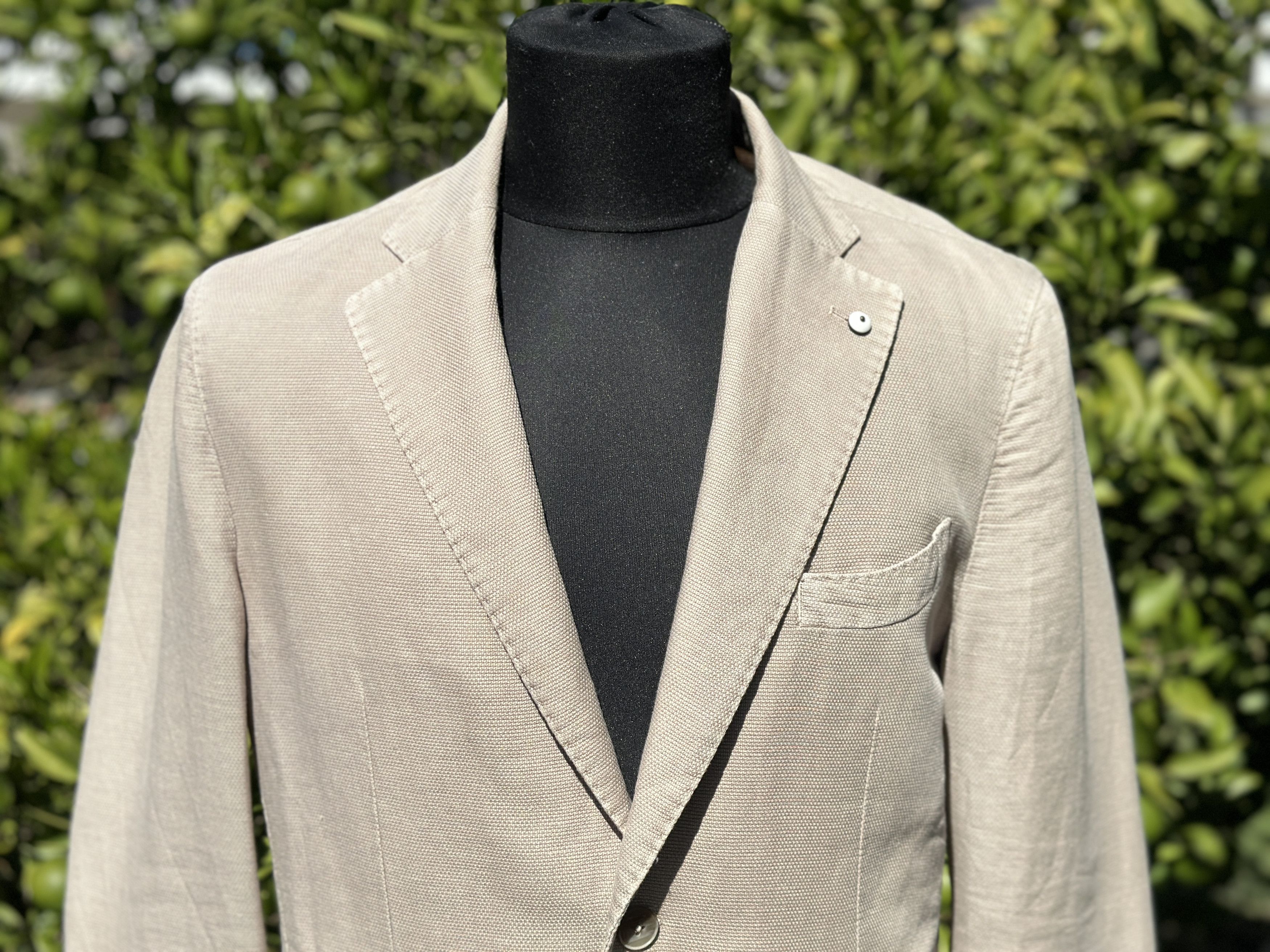L.B.M. 1911 Limited Edition LBM 1911 Formal Jacket Linen Slim Size 52 R Size 52R - 9 Thumbnail