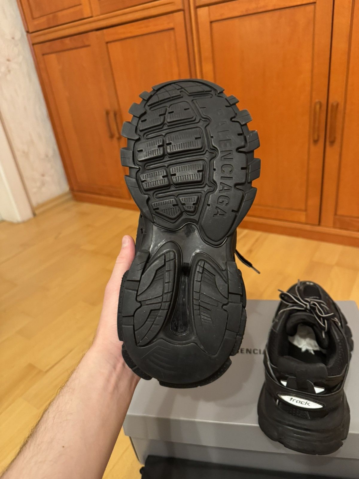 Balenciaga Balenciaga Track Triple Black Size US 10 / EU 43 - 10 Thumbnail