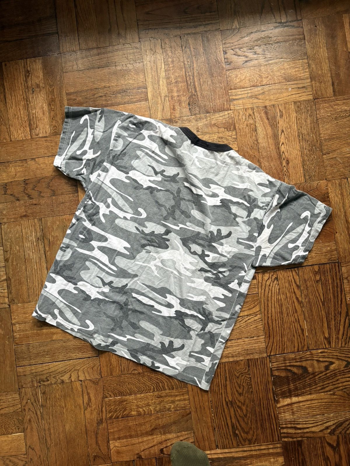 Rothco VTG ROTHCO SNOW CAMO TEE Size US XL / EU 56 / 4 - 2 Thumbnail