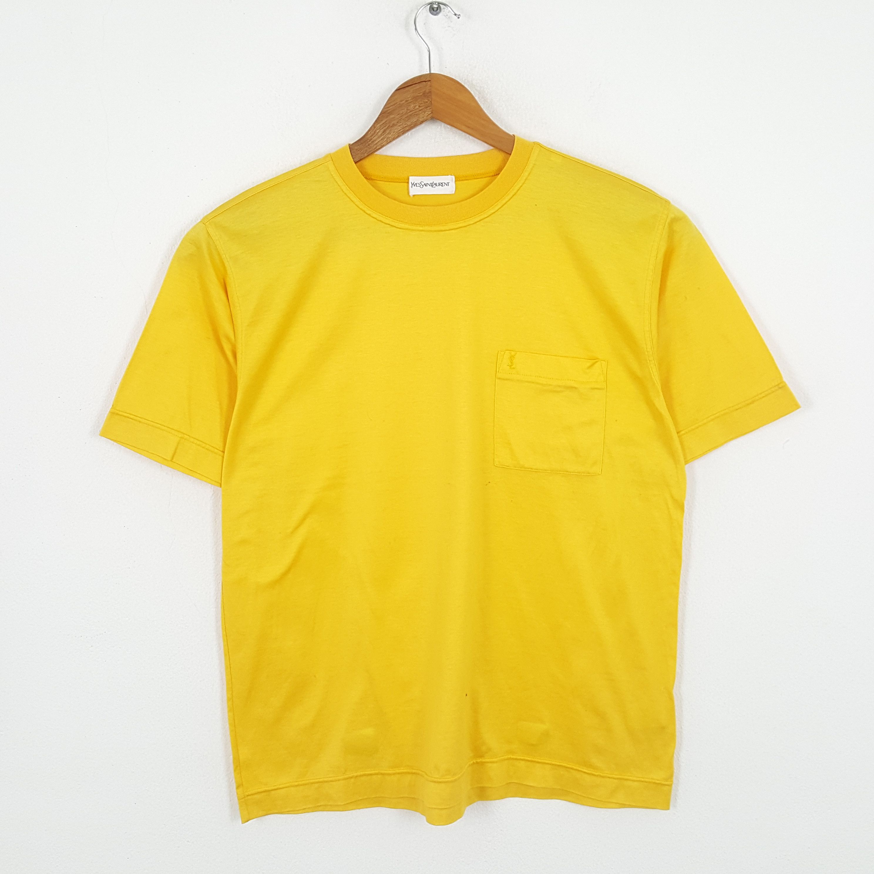 Vintage × Yves Saint Laurent Vintage YVES SAINT LAURENT Italian Brand T-Shirts Size US L / EU 52-54 / 3 - 1 Thumbnail