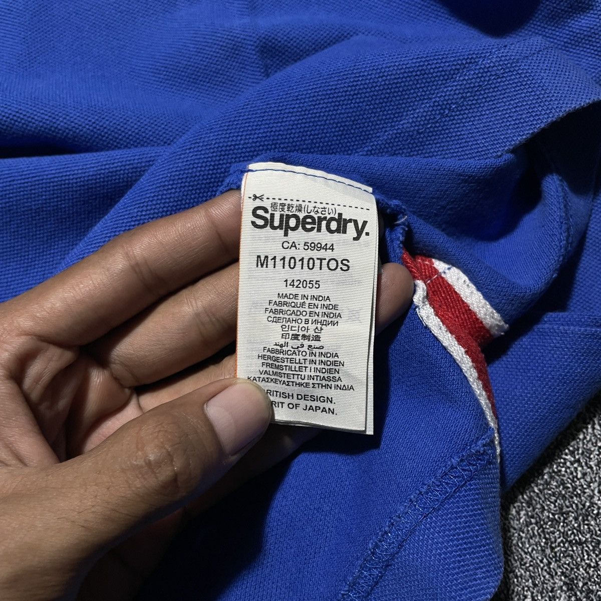 Superdry Poloshirt Superdry Classic Size US L / EU 52-54 / 3 - 6 Thumbnail