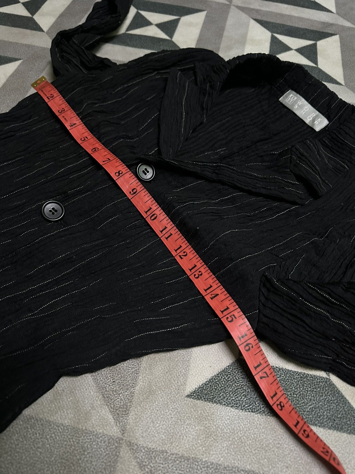 Yohji Yamamoto Work shop Yohji Yammoto pleats coat Size S / US 4 / IT 40 - 8 Thumbnail