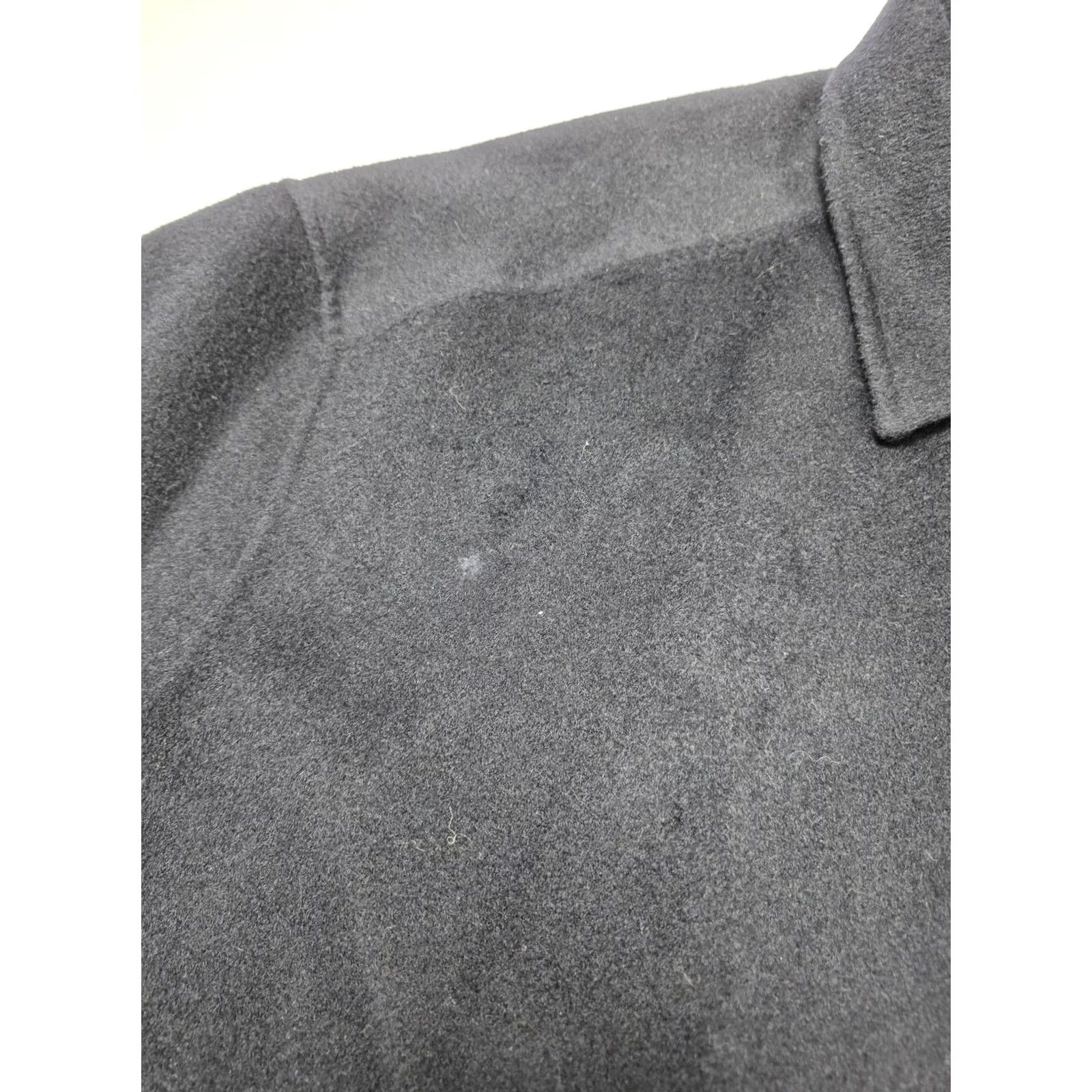 Vintage ROHE Jacket Mens 54 Blue Wool Bomber Full Zip Elastic Hem Unlined Collared Size US L / EU 52-54 / 3 - 5 Thumbnail