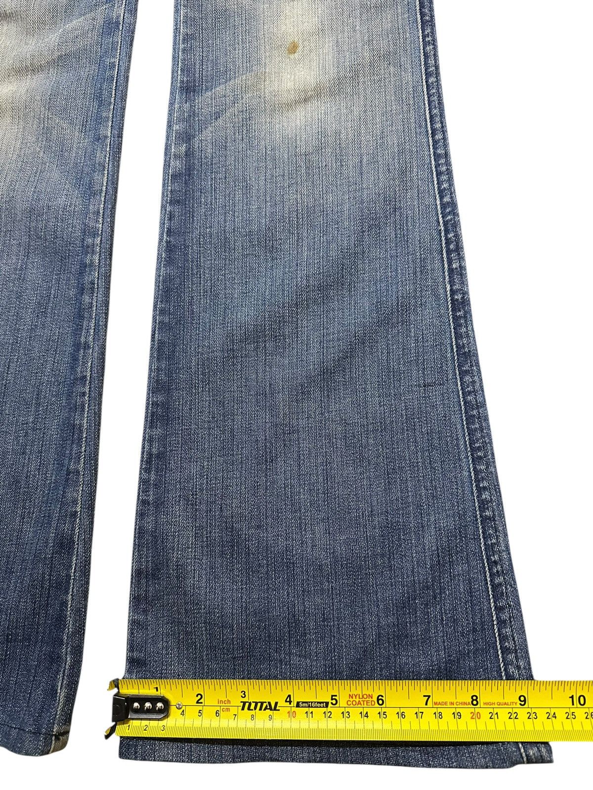 Japanese Brand Vintage Japanese Brand Blue Faded Wash Style Flare Jeans Size US 29 - 16 Thumbnail
